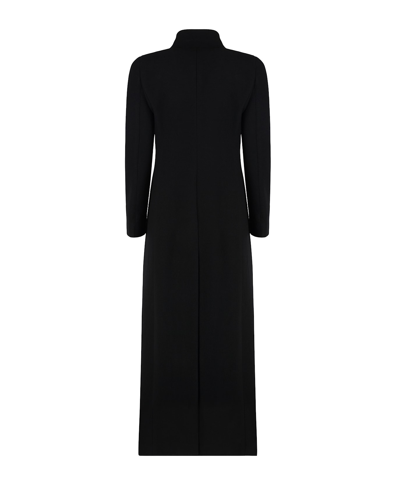 Tom Ford Long Wool Coat - black