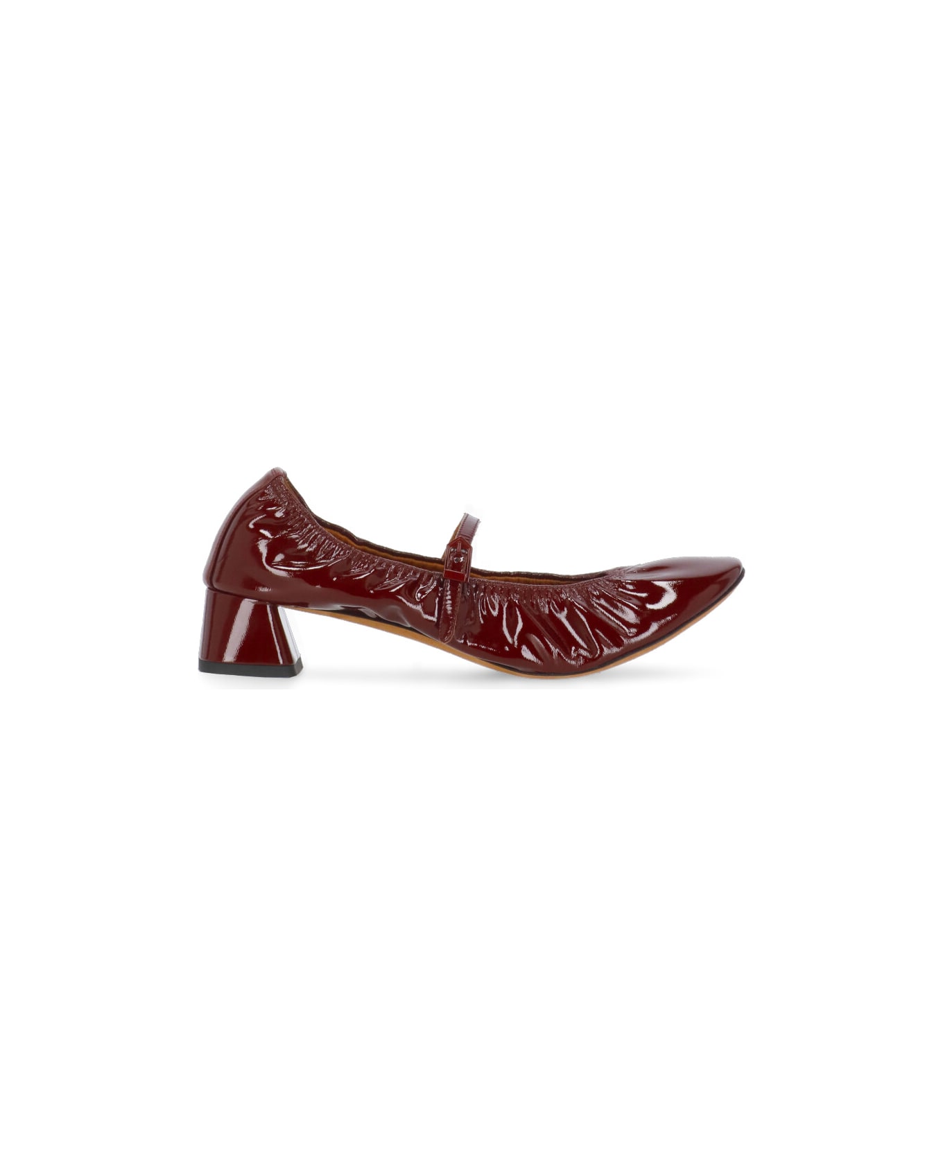 Lanvin Leather Ballet Shoes - Bordeaux