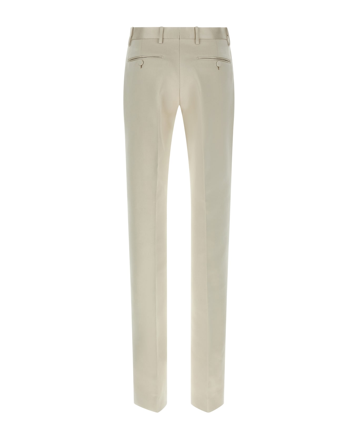 Tom Ford Duchesse Tailored Trousers - Beige
