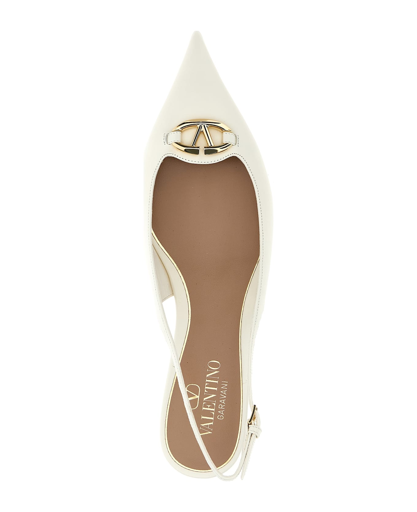 Valentino Garavani 'vlogo' Slingback - White