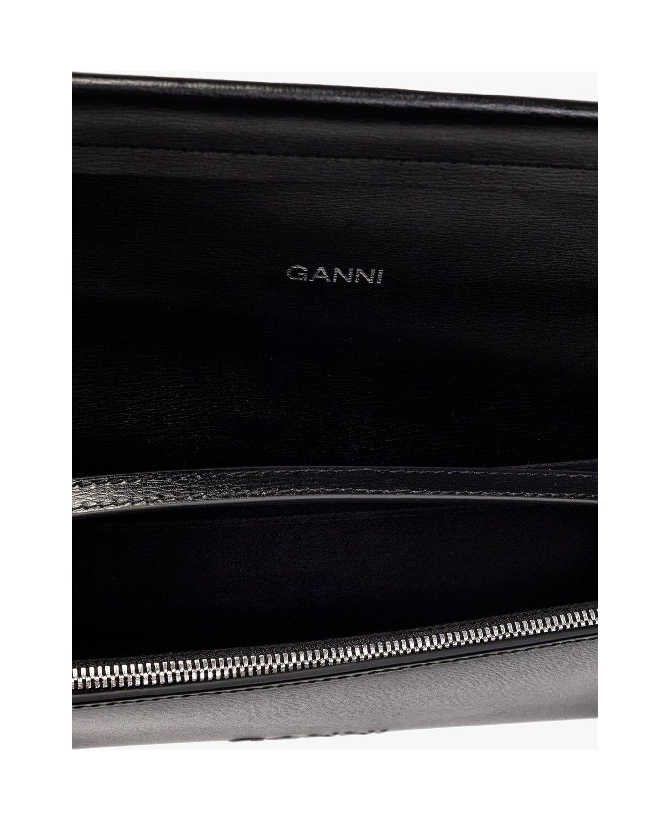 Ganni Banner Envelope Chain Wallet