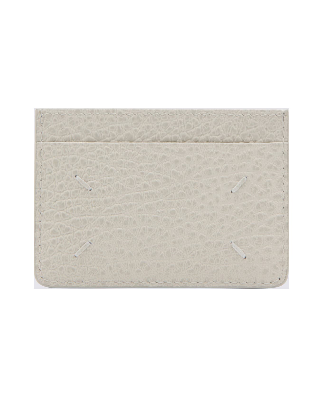 Maison Margiela Greige Leather Card Holder - GREIGE