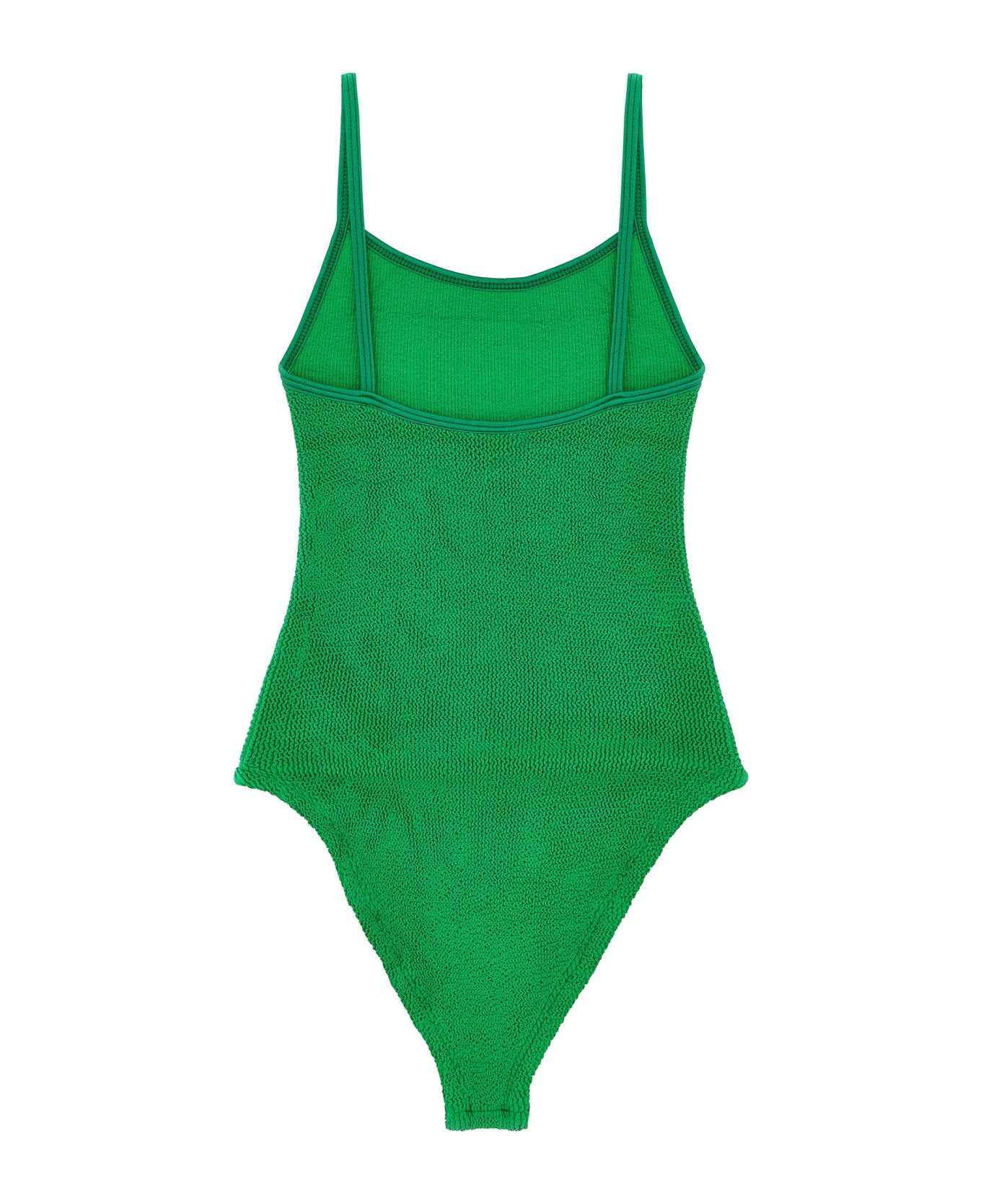 Hunza G 
pamela Swim
 One-piece Swimsuit - Green