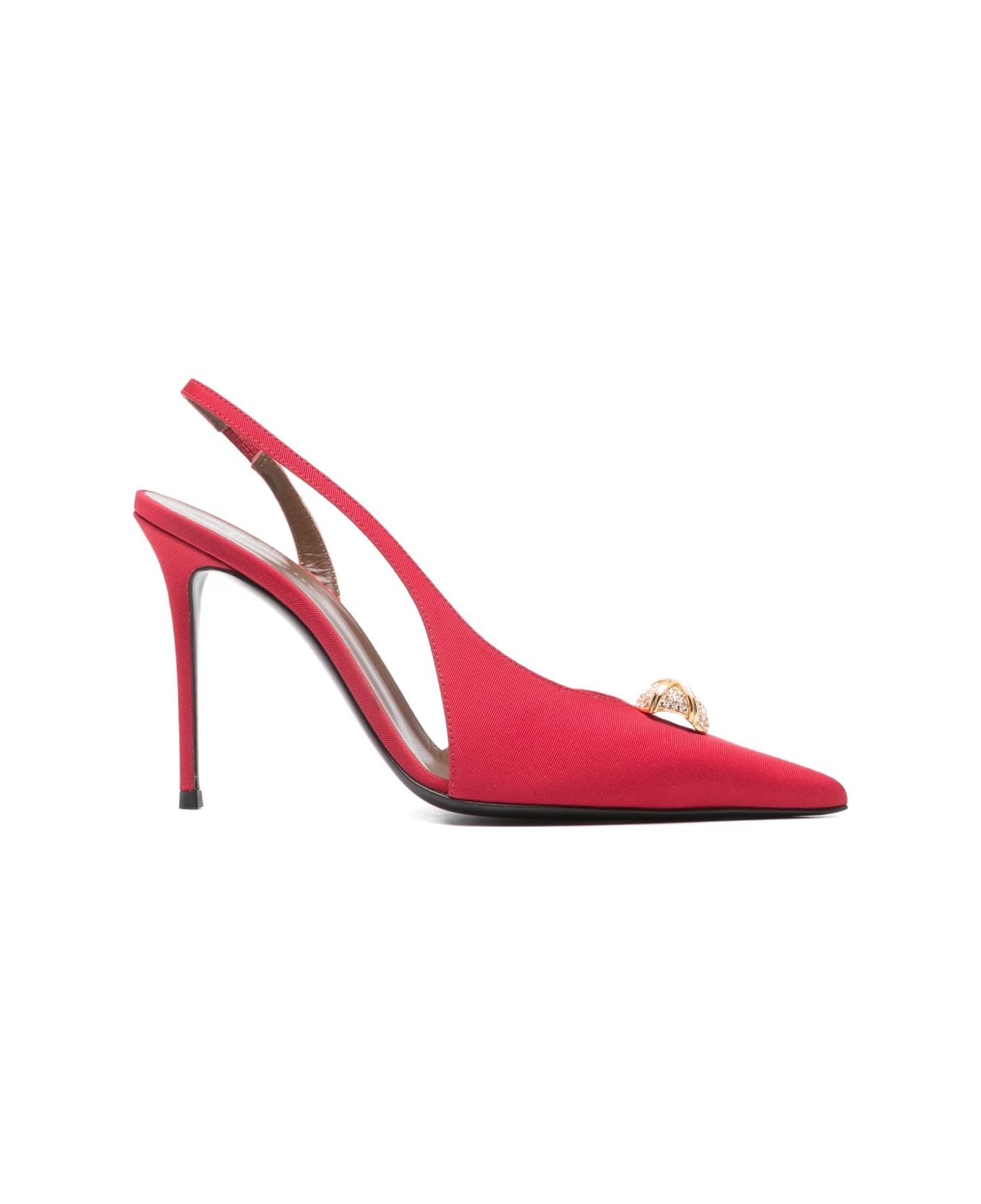 Giuseppe Zanotti Carole Slingback Pumps - Red