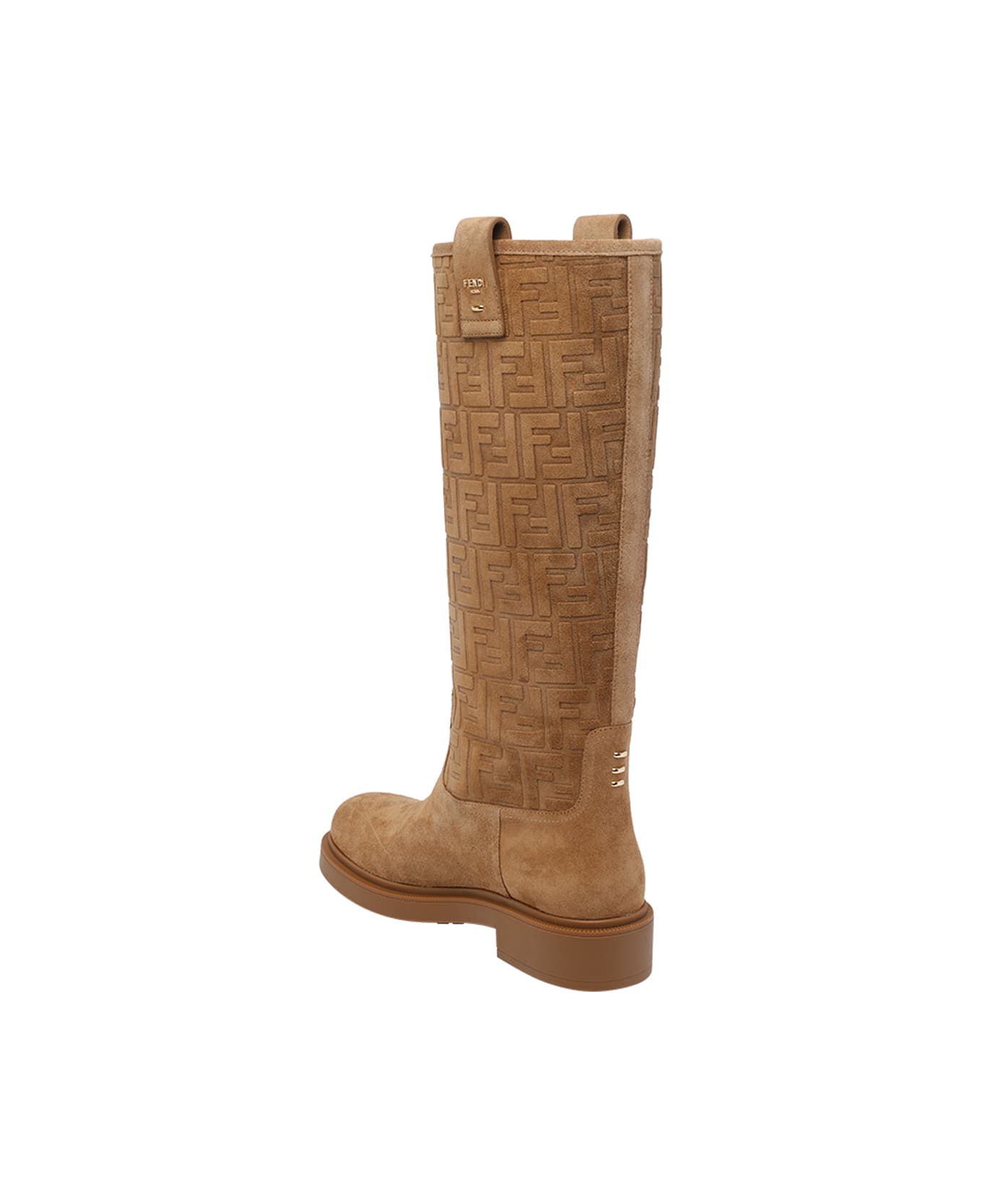 Fendi Filo Boots - Beige