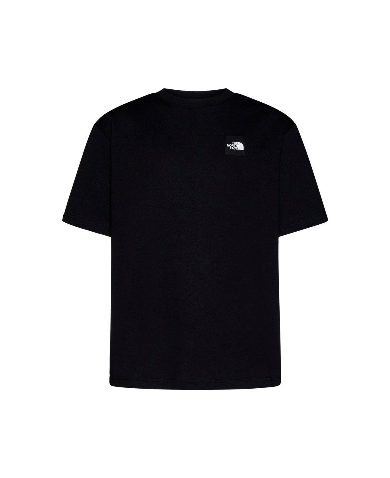 The North Face Logo Patch Crewneck T-shirt - Black