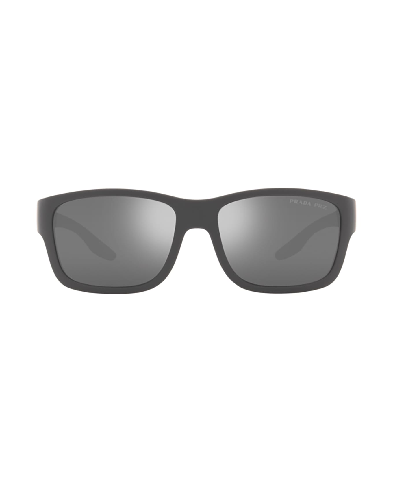 Prada Linea Rossa Ps 01ws Grey Rubber Sunglasses - Grey Rubber