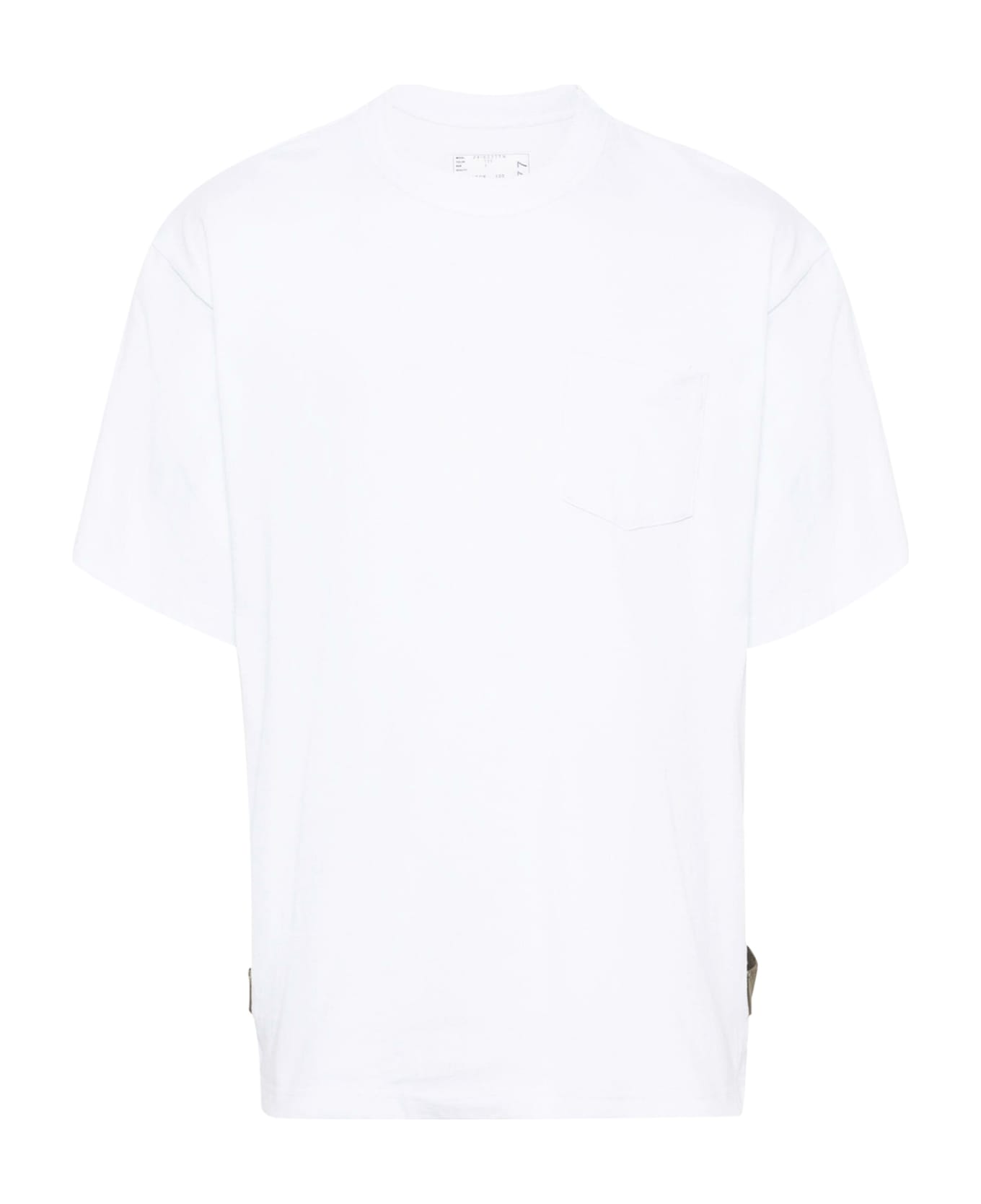Sacai Cotton Jersey T-shirt - White