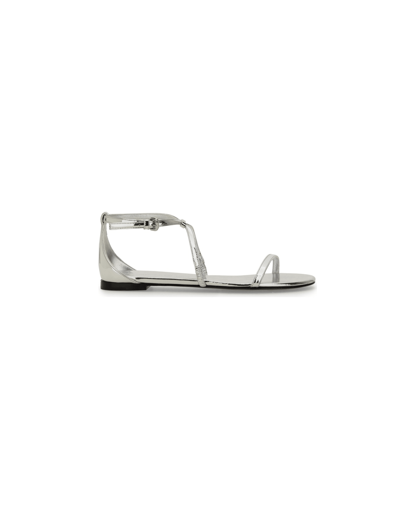 Alexander McQueen Strappy Sandal - SILVER