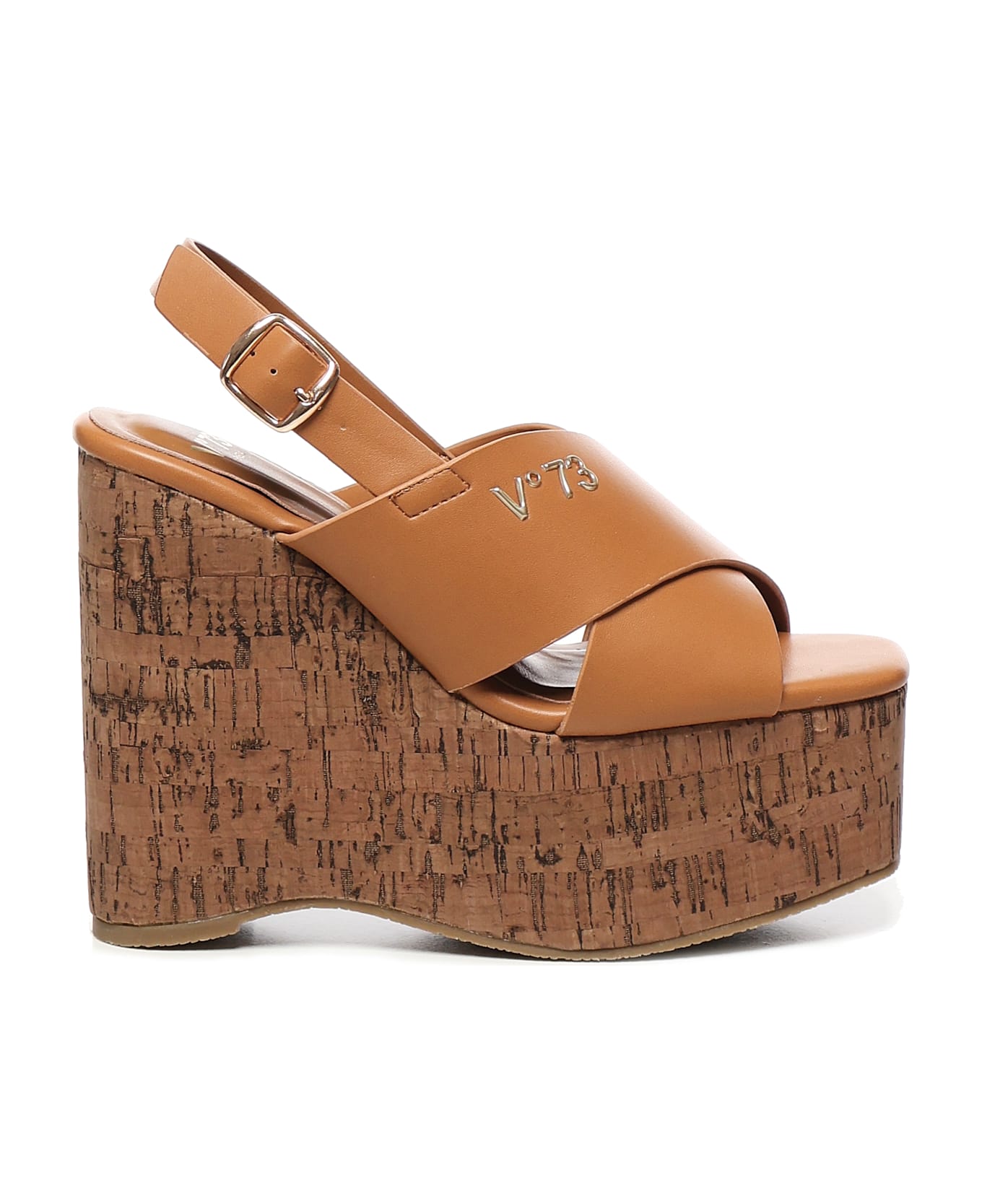 V73 Kornelia Wedges - Brown