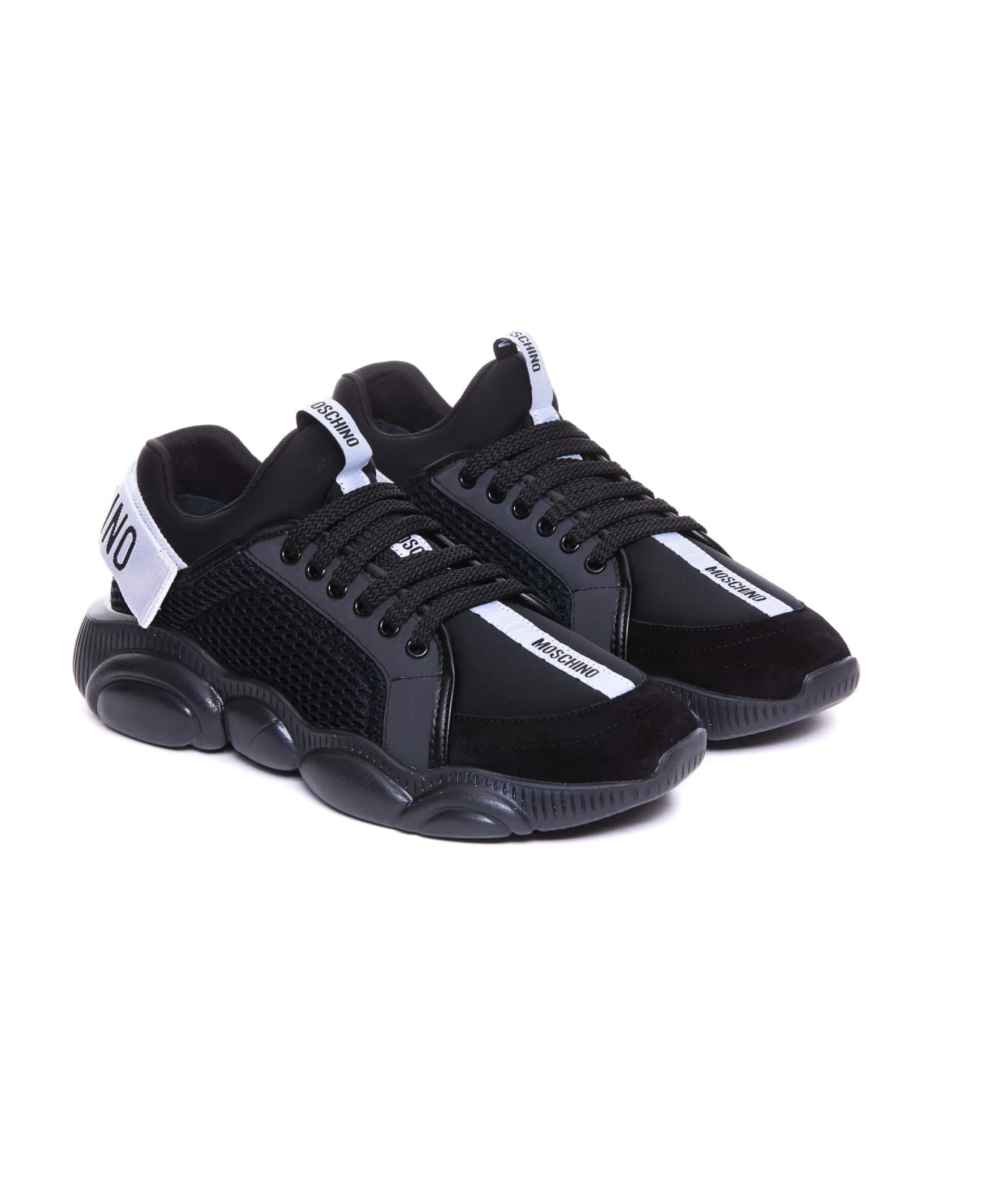 Moschino Teddy Sneakers - Black