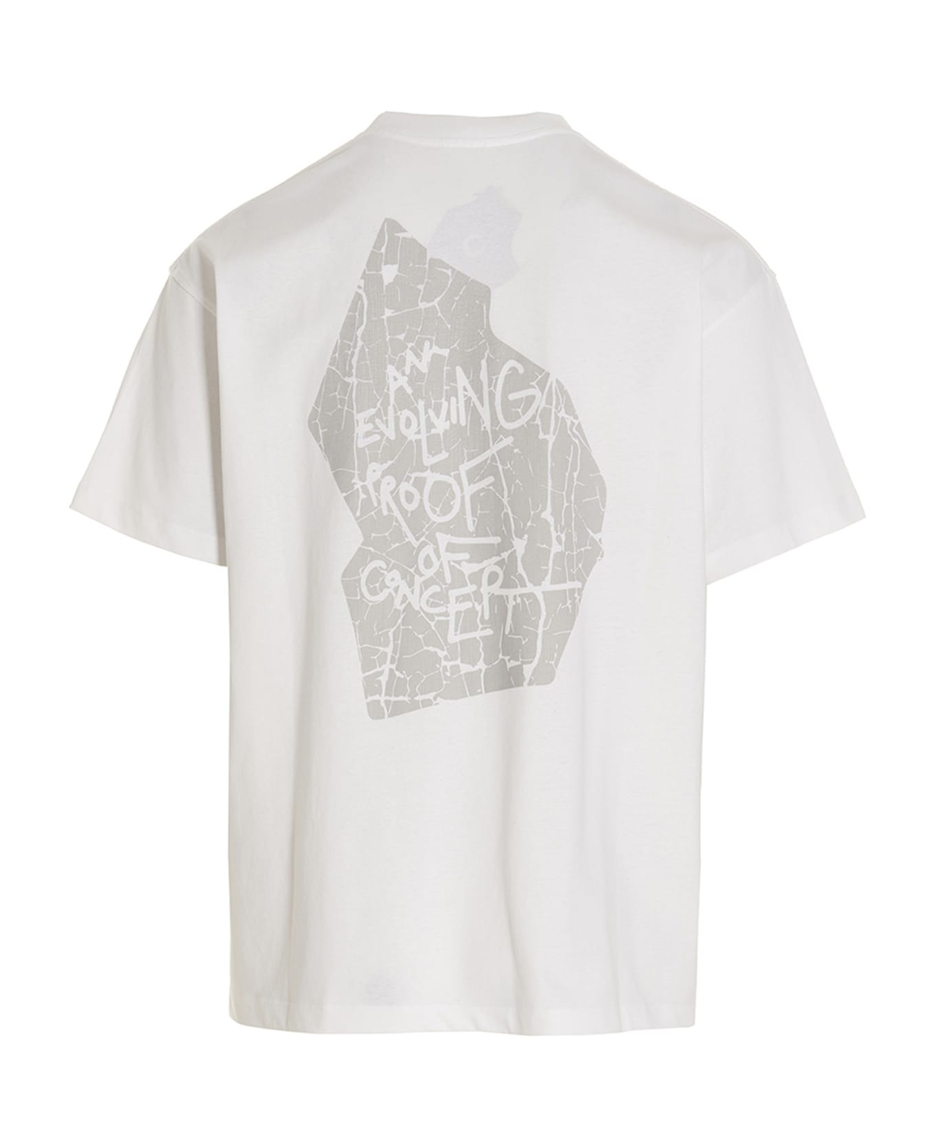 Objects Iv Life 'evolving' T-shirt - WHITE シャツ