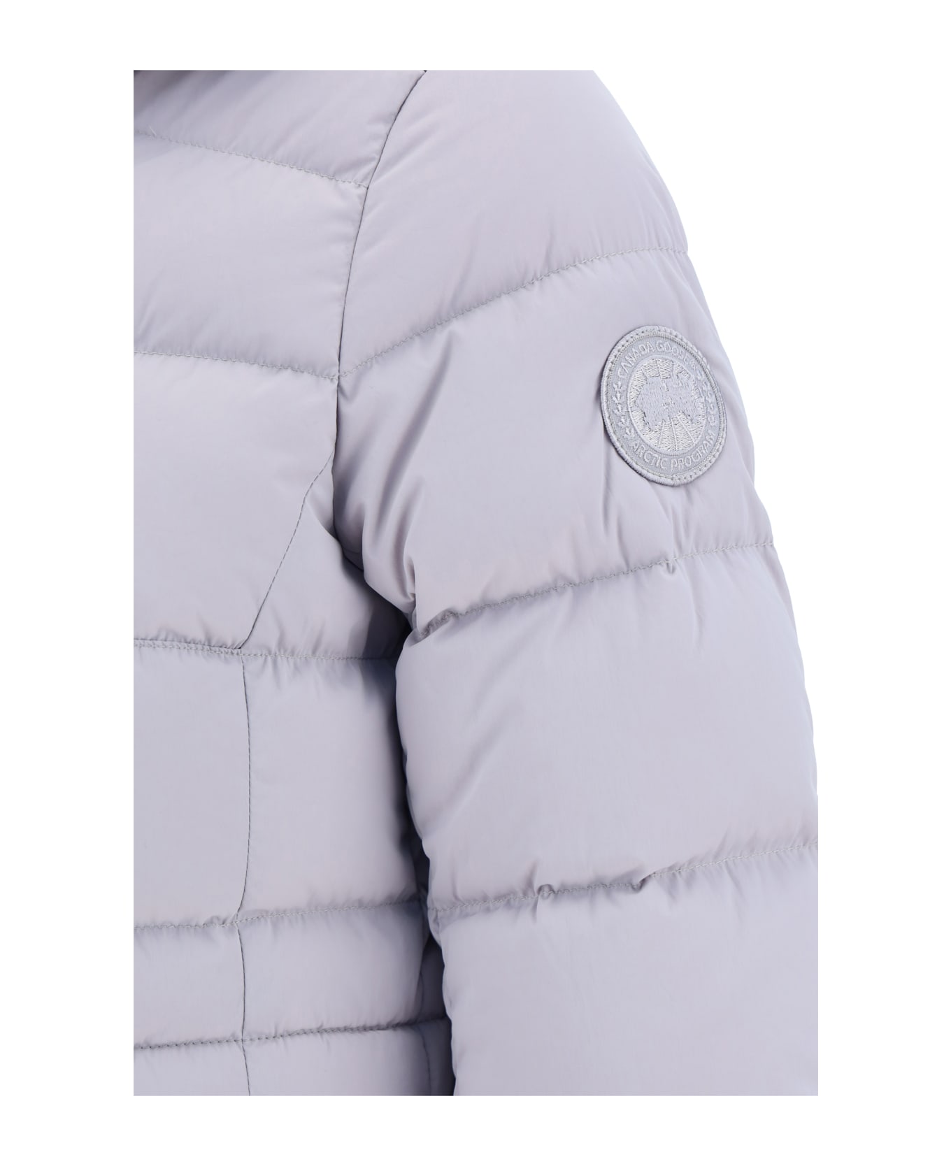 Canada Goose Aurora Parka Down Jacket - Moonstone Grey