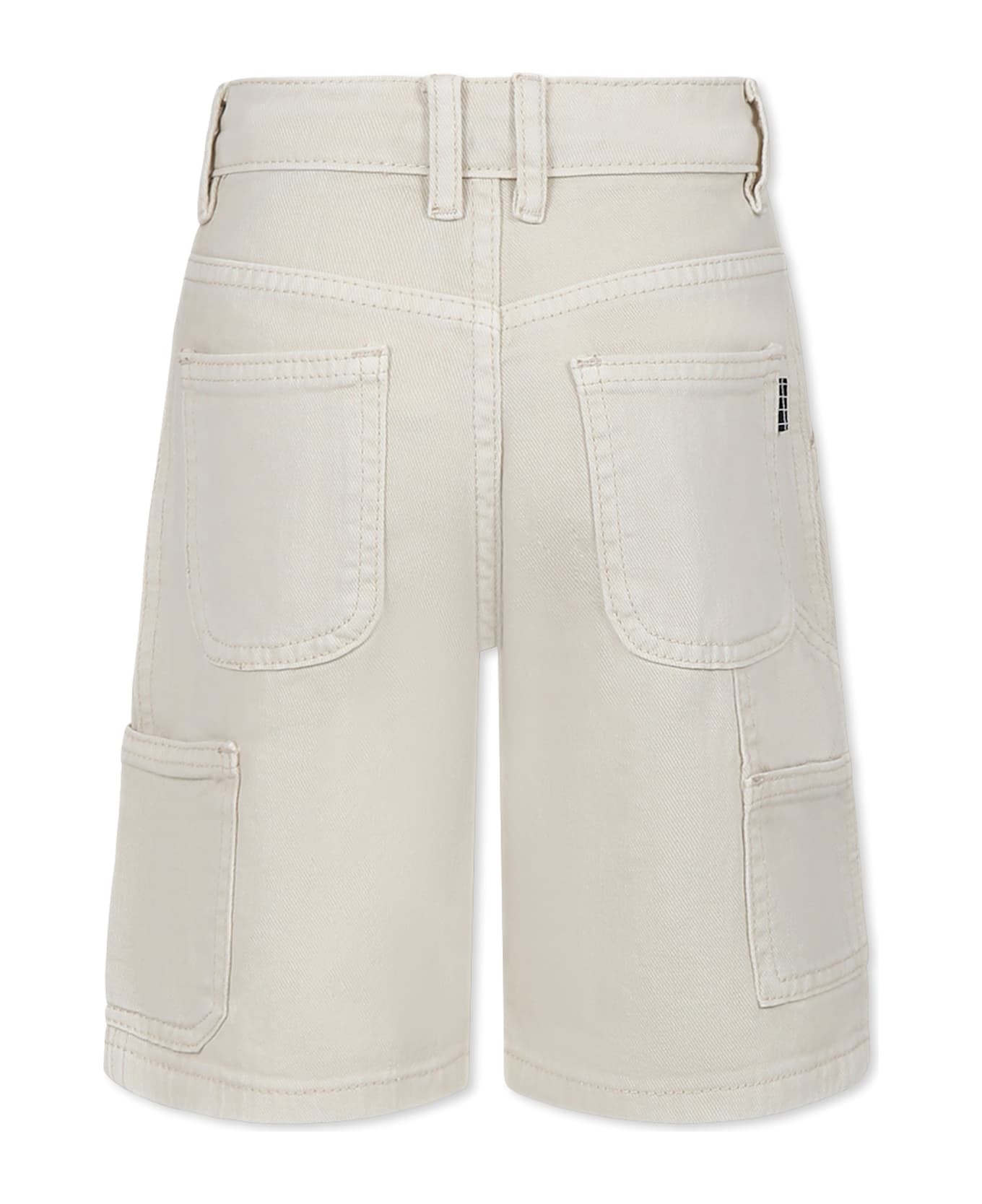Molo Ivory Shorts For Boy - Ivory
