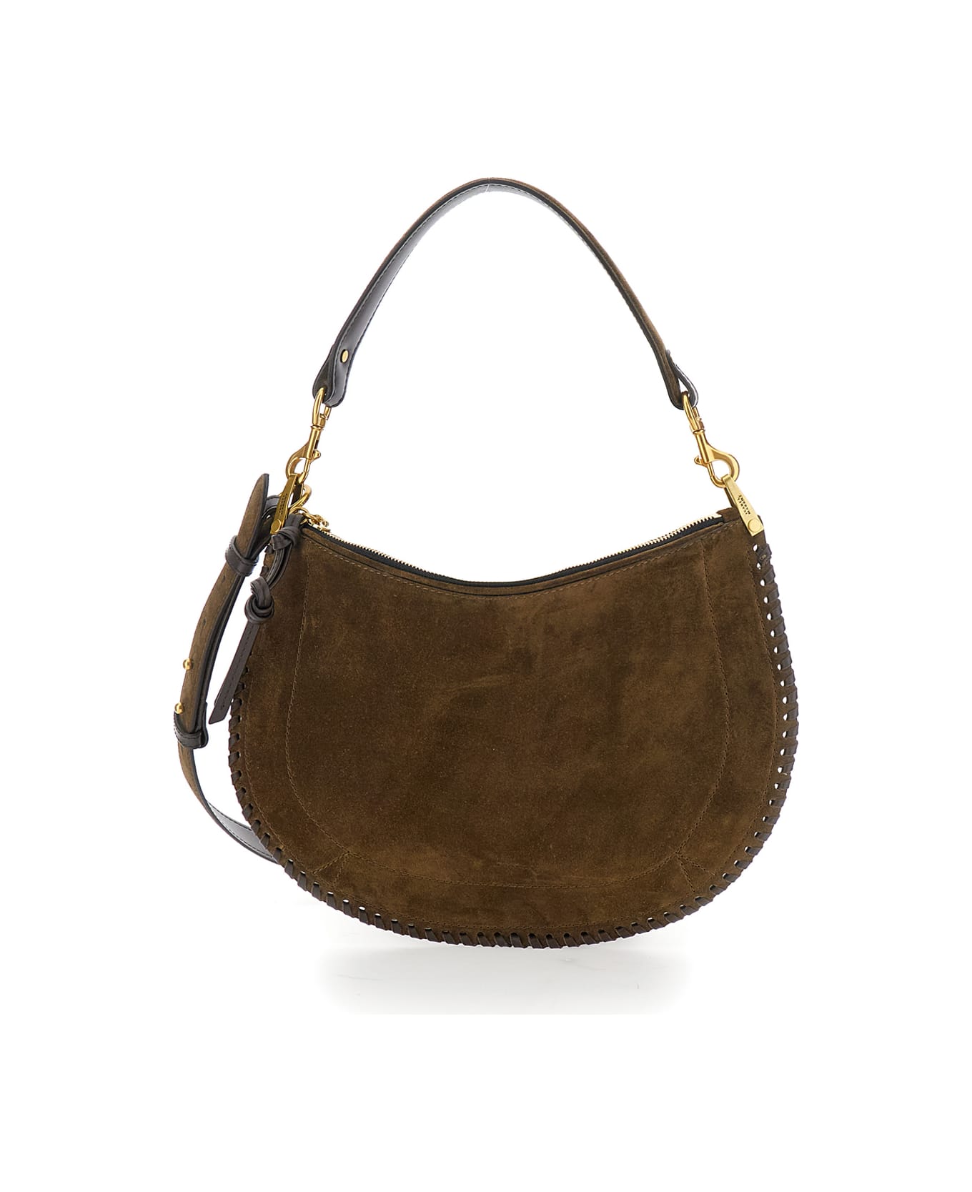 Isabel Marant Oskan Soft Zip-gz - Brown