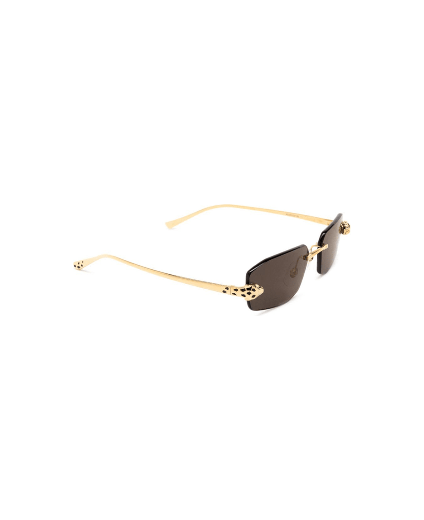 Cartier Eyewear Sunglasses - Oro/Grigio サングラス