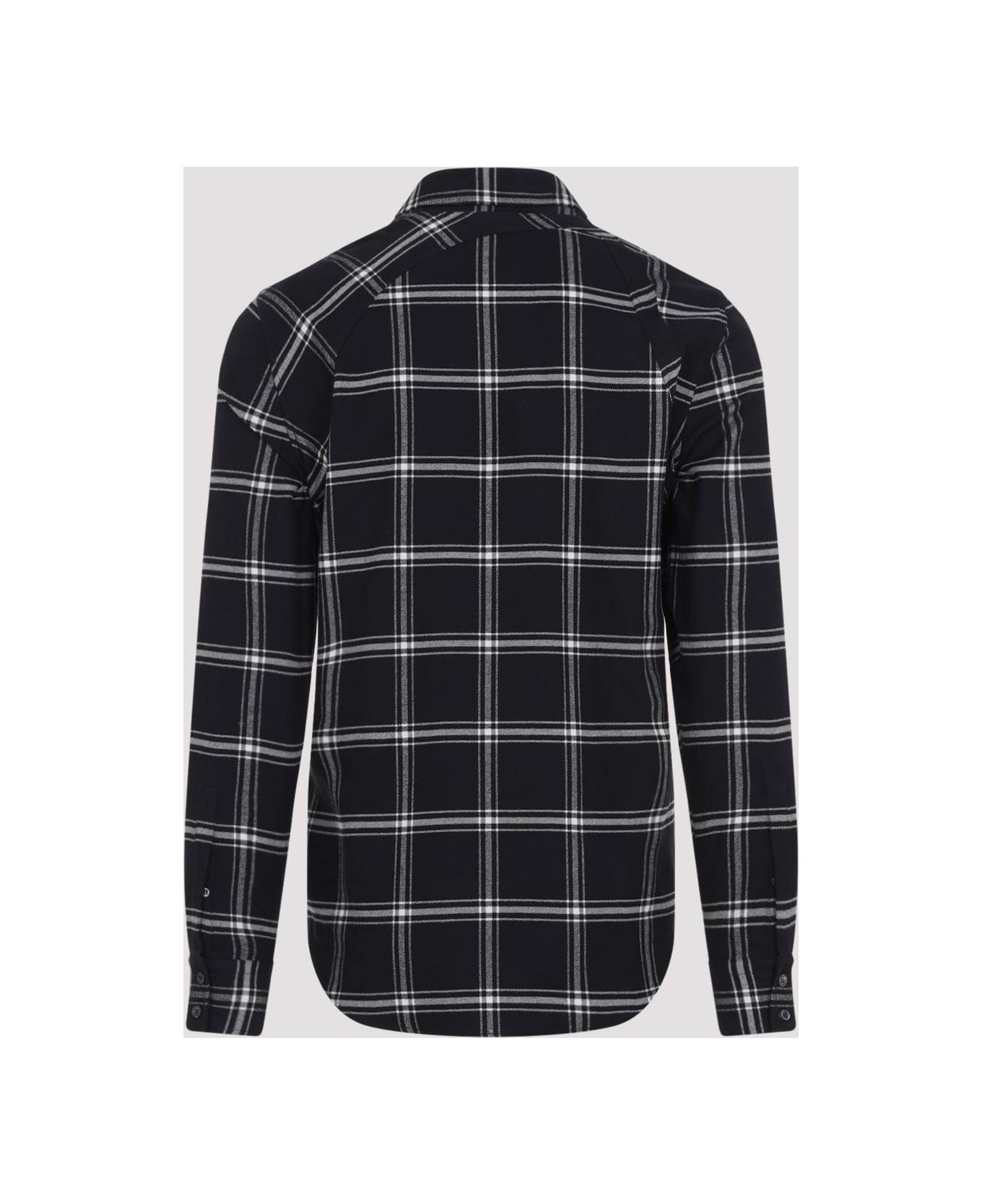 Alexander McQueen Twin Needle Harness Shirt - Black Ivory