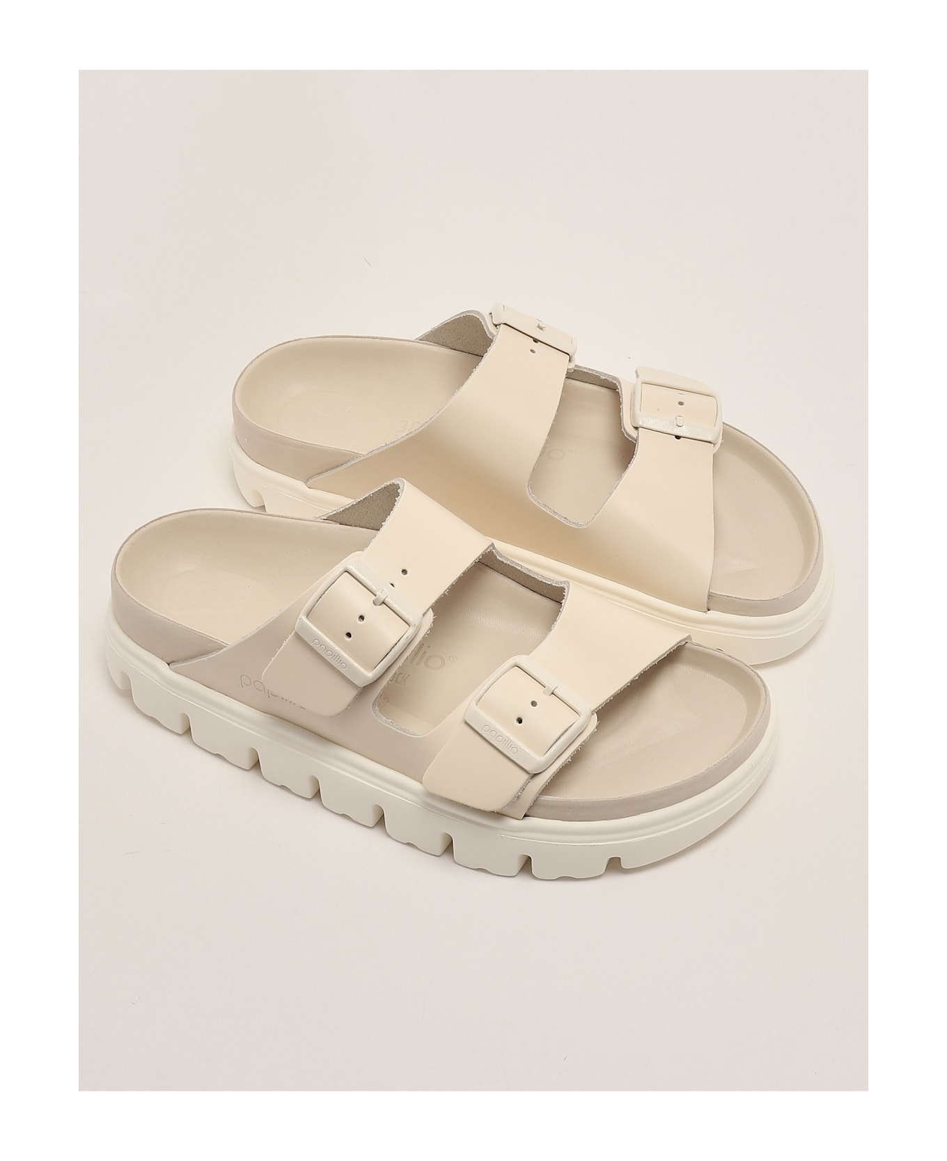 Birkenstock Arizona Chunky Exquisite Sandal - BIANCO SPORCO