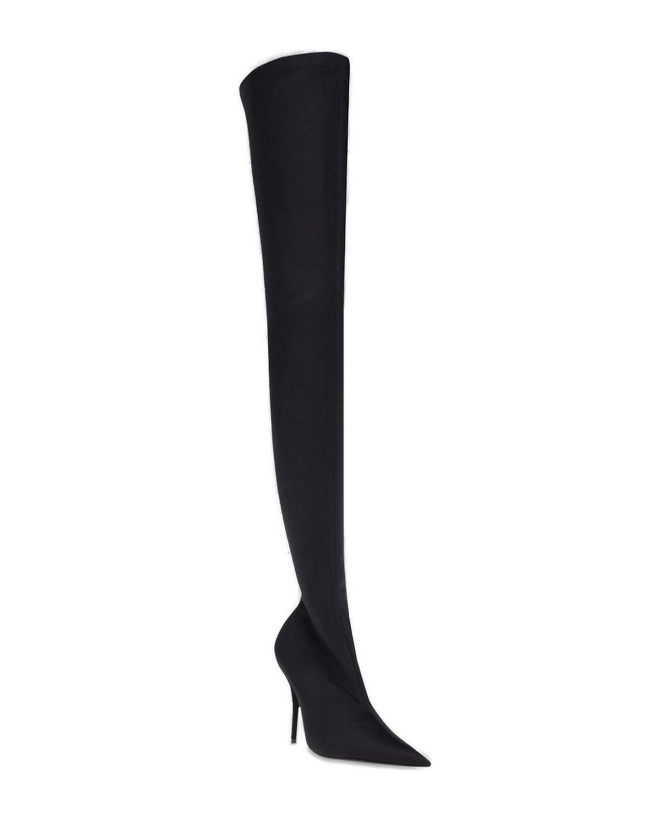 Balenciaga Knife Heeled Thigh-high Boots - BLACK ブーツ
