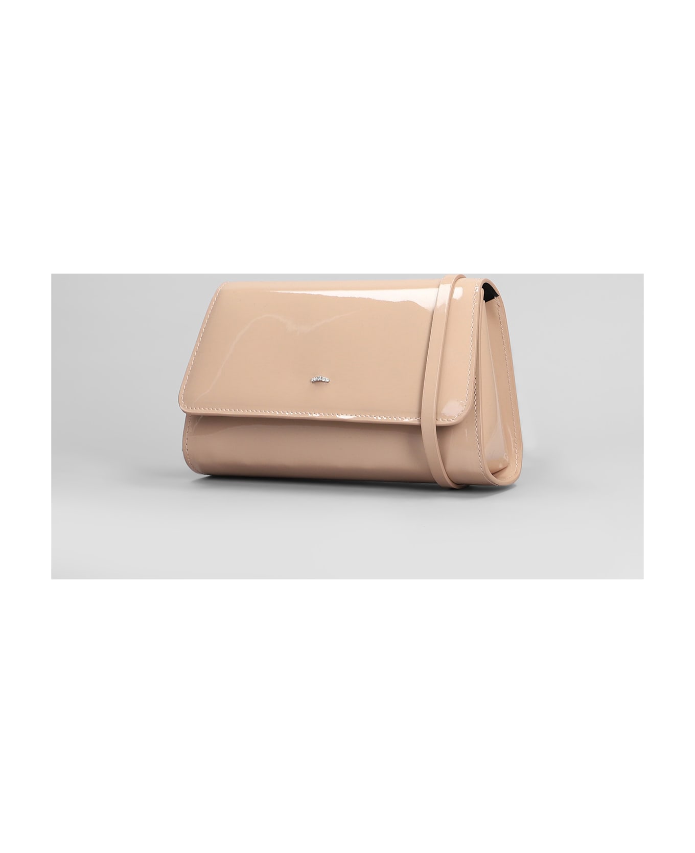 Giuseppe Zanotti Cleopatra Clutch In Powder Patent Leather - powder