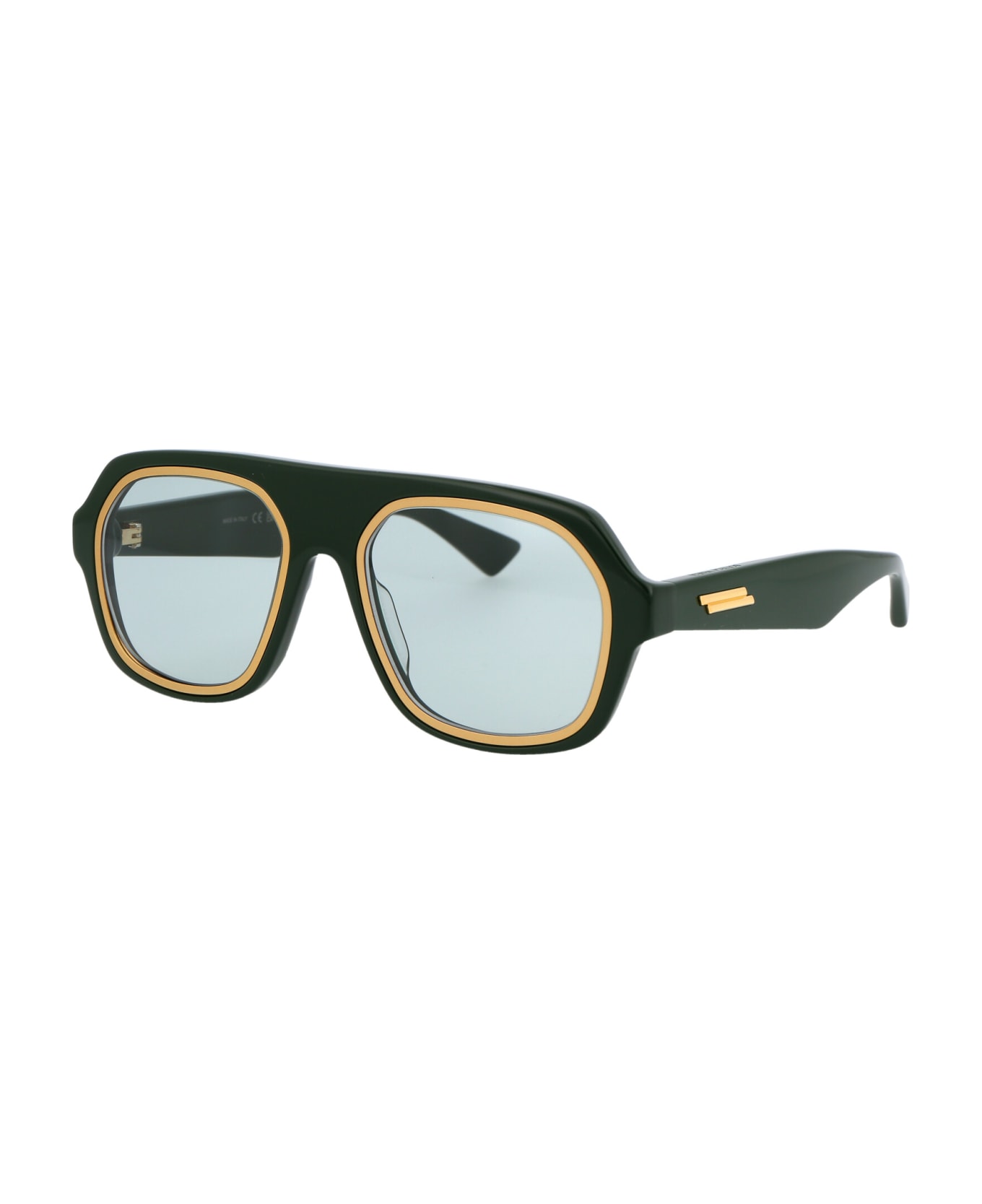 Bottega Veneta Eyewear Bv1217s Sunglasses - 002 GREEN GREEN GREEN