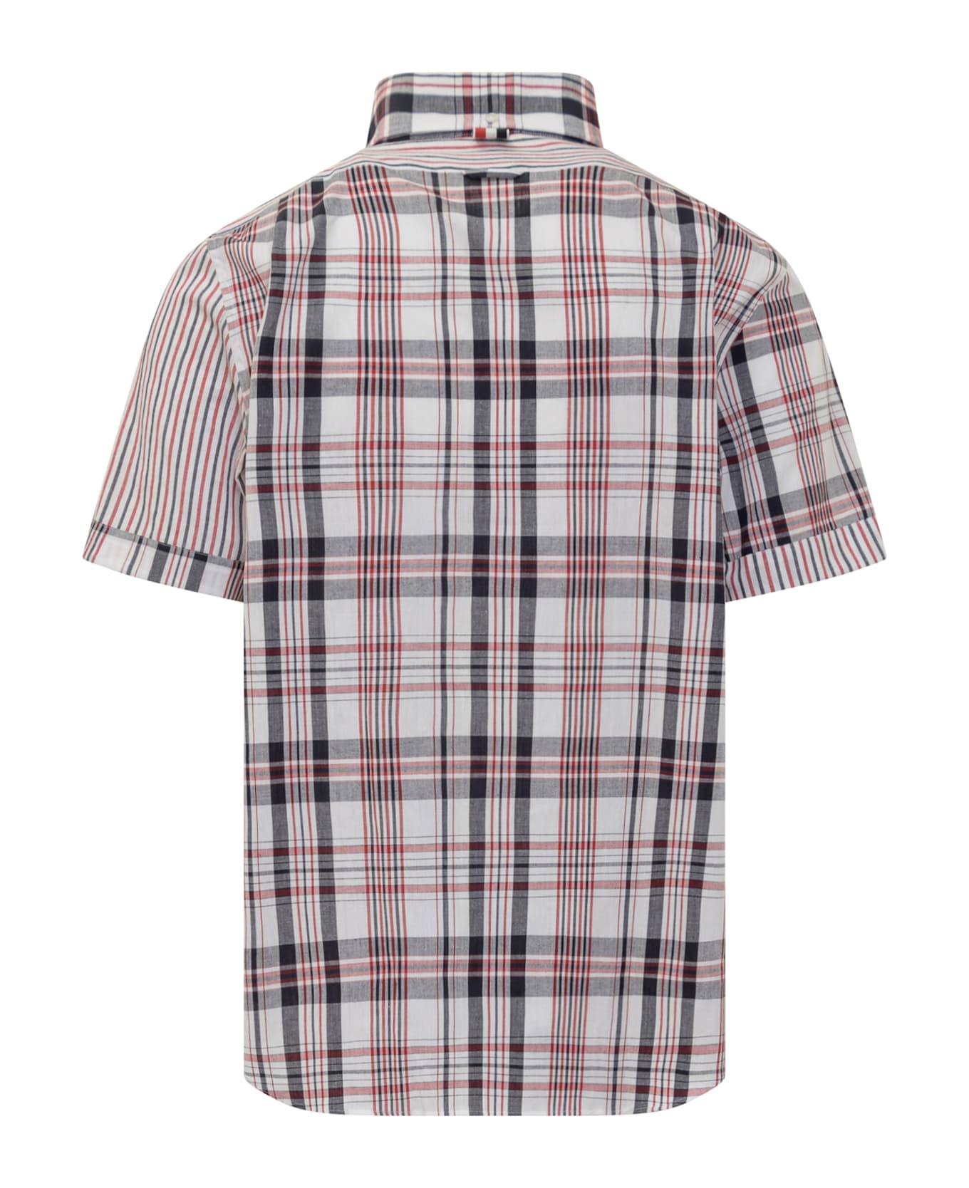 Thom Browne Short-sleeve Shirt - Rwbwht