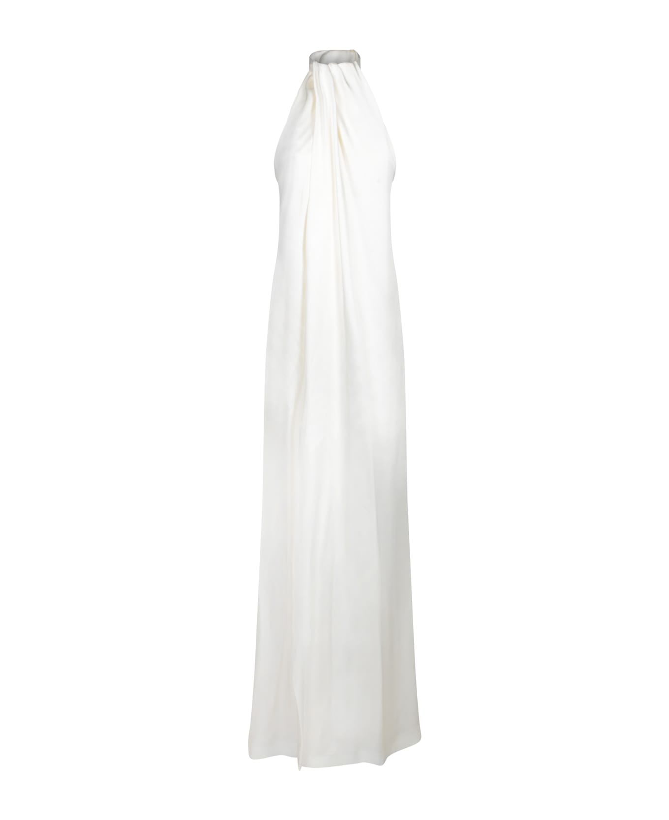 Stella McCartney Halterneck Panel Maxi Dress - White