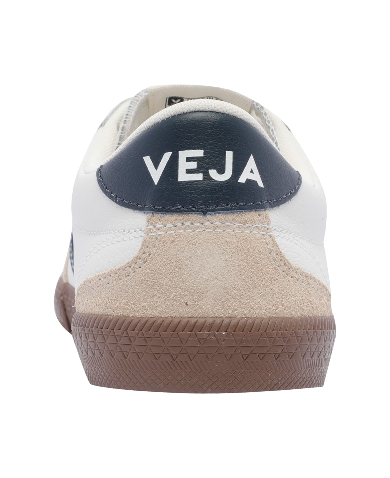 Veja Volley Leather Sneakers - WHITE