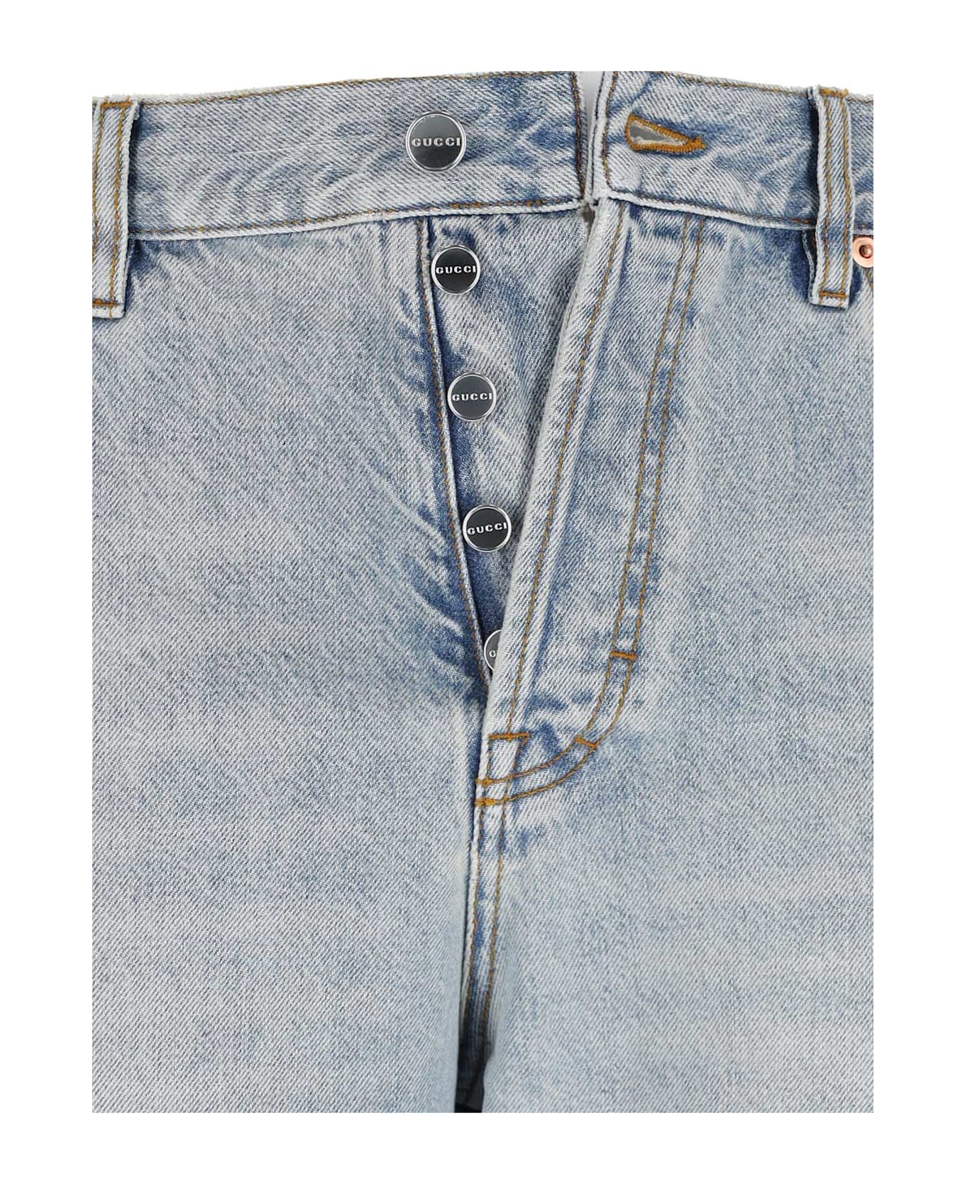 Gucci Straight Jeans - Light Blue