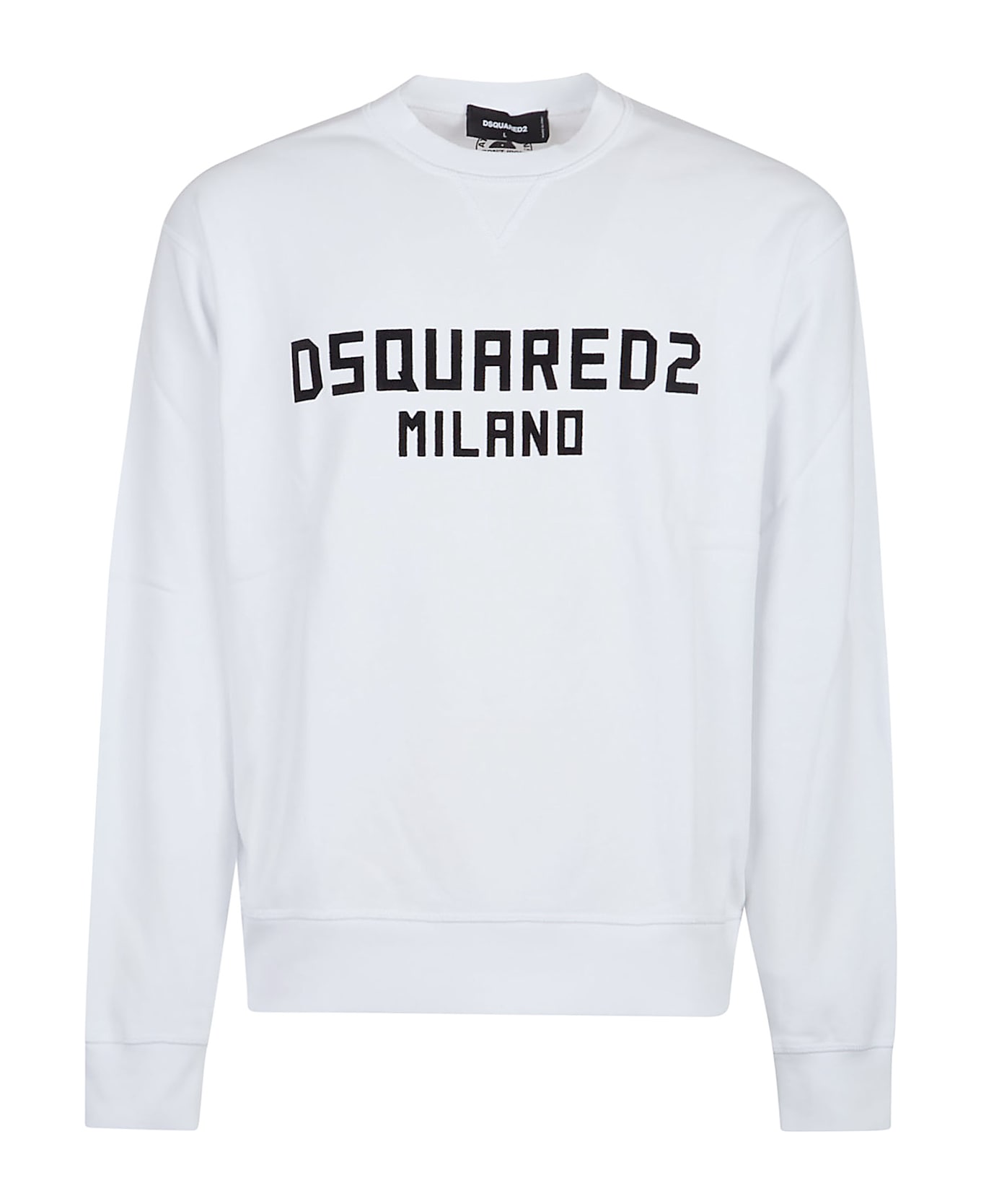 Dsquared2 Cool Fit Sweatshirt - White/black Print