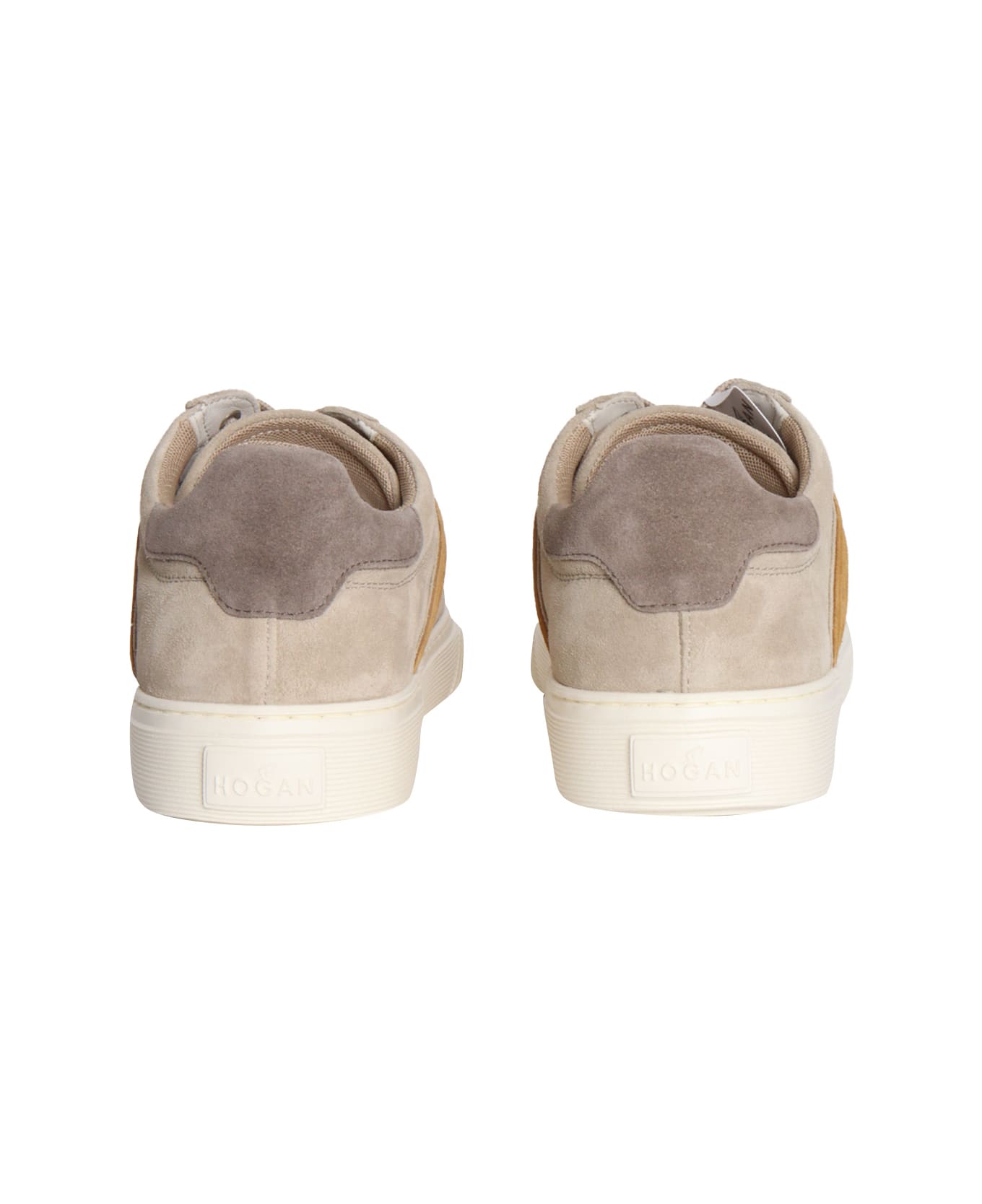 Hogan Beige Canaletto Sneakers - BEIGE