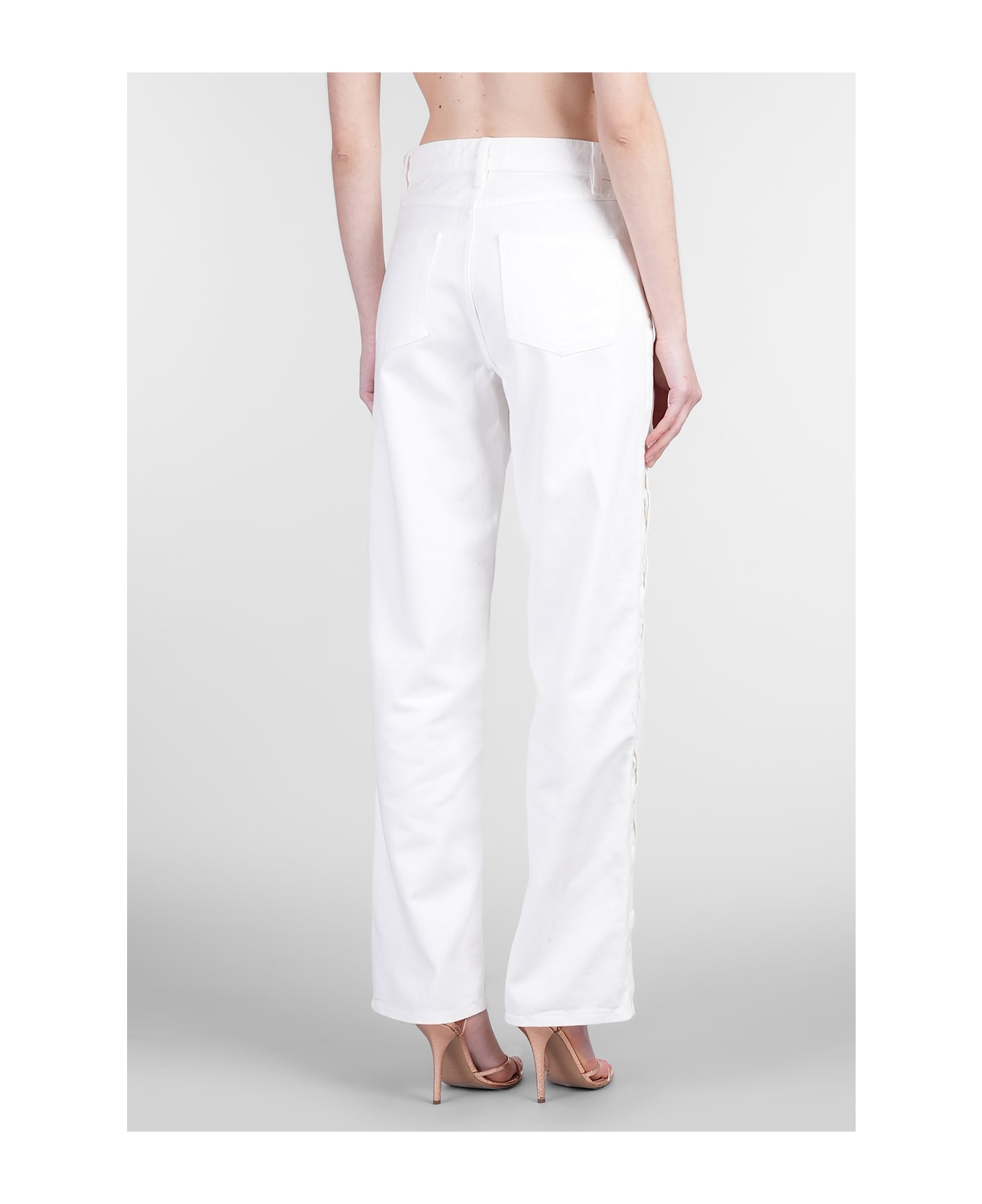 IRO Maryus Jeans In White Cotton - white