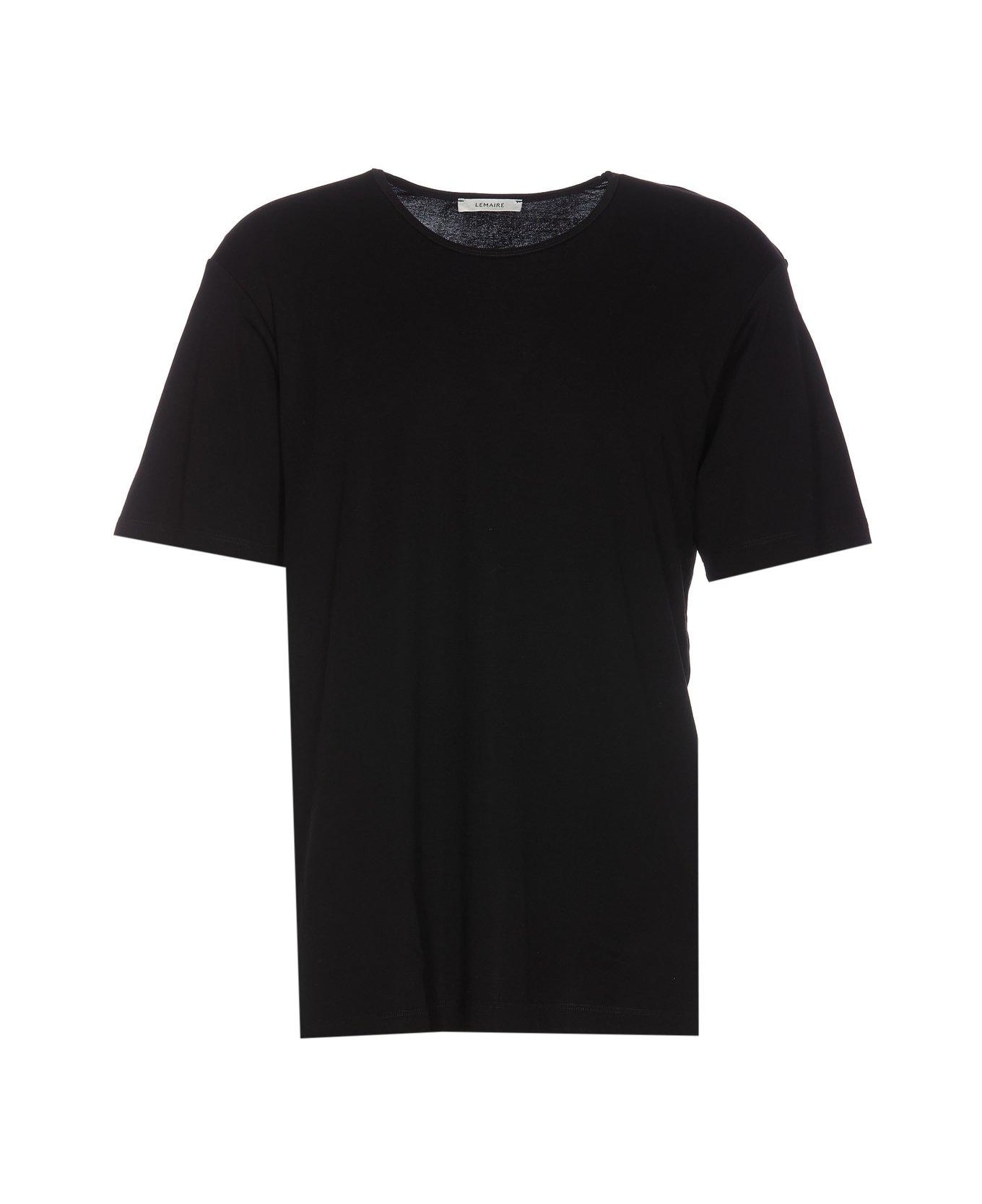 Lemaire Relaxed Fit Crewneck T-shirt - BLACK