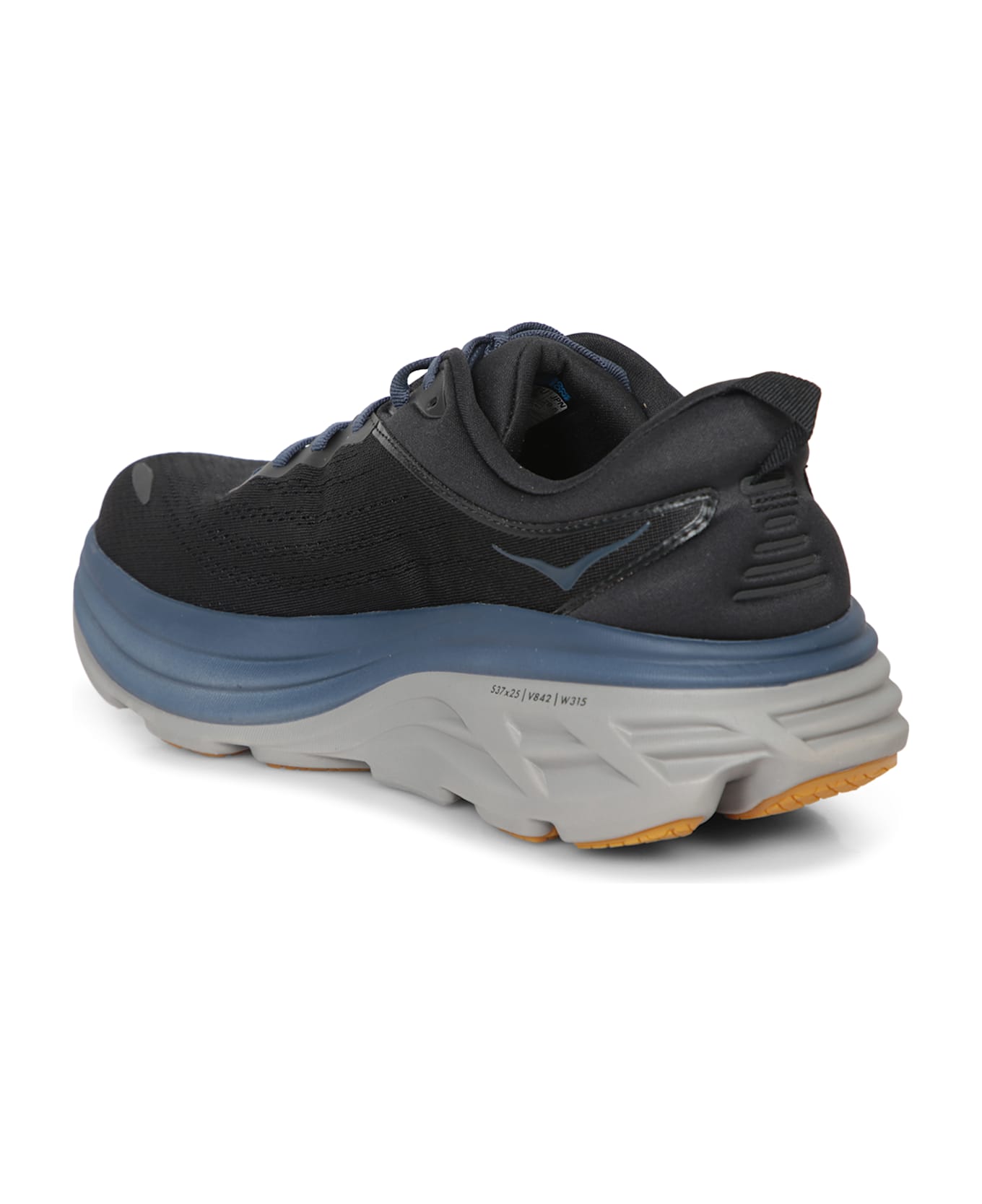 Hoka Bondi 8 Black Sneakers - Black