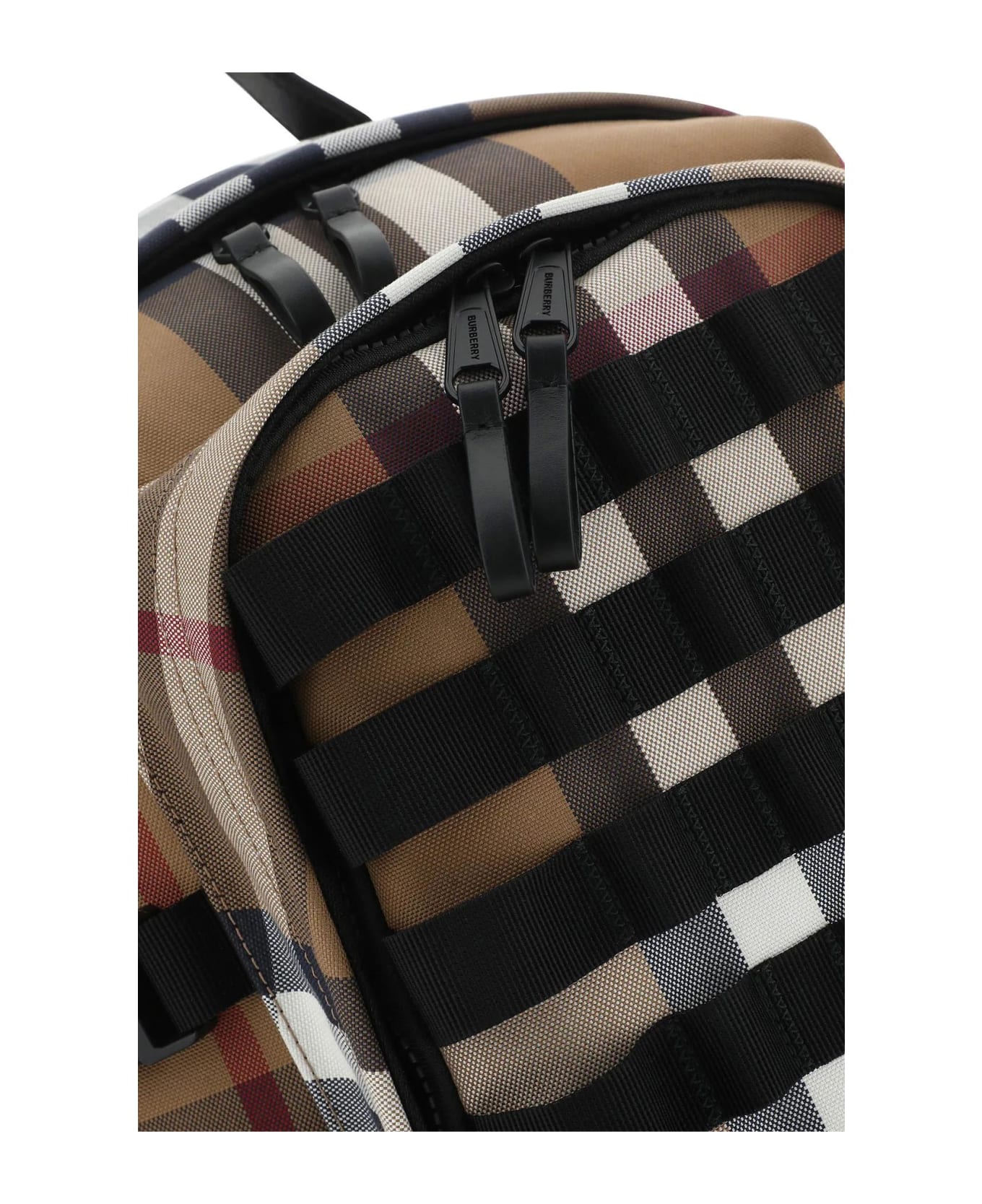 Burberry Embroidered Canvas Rockford Backpack