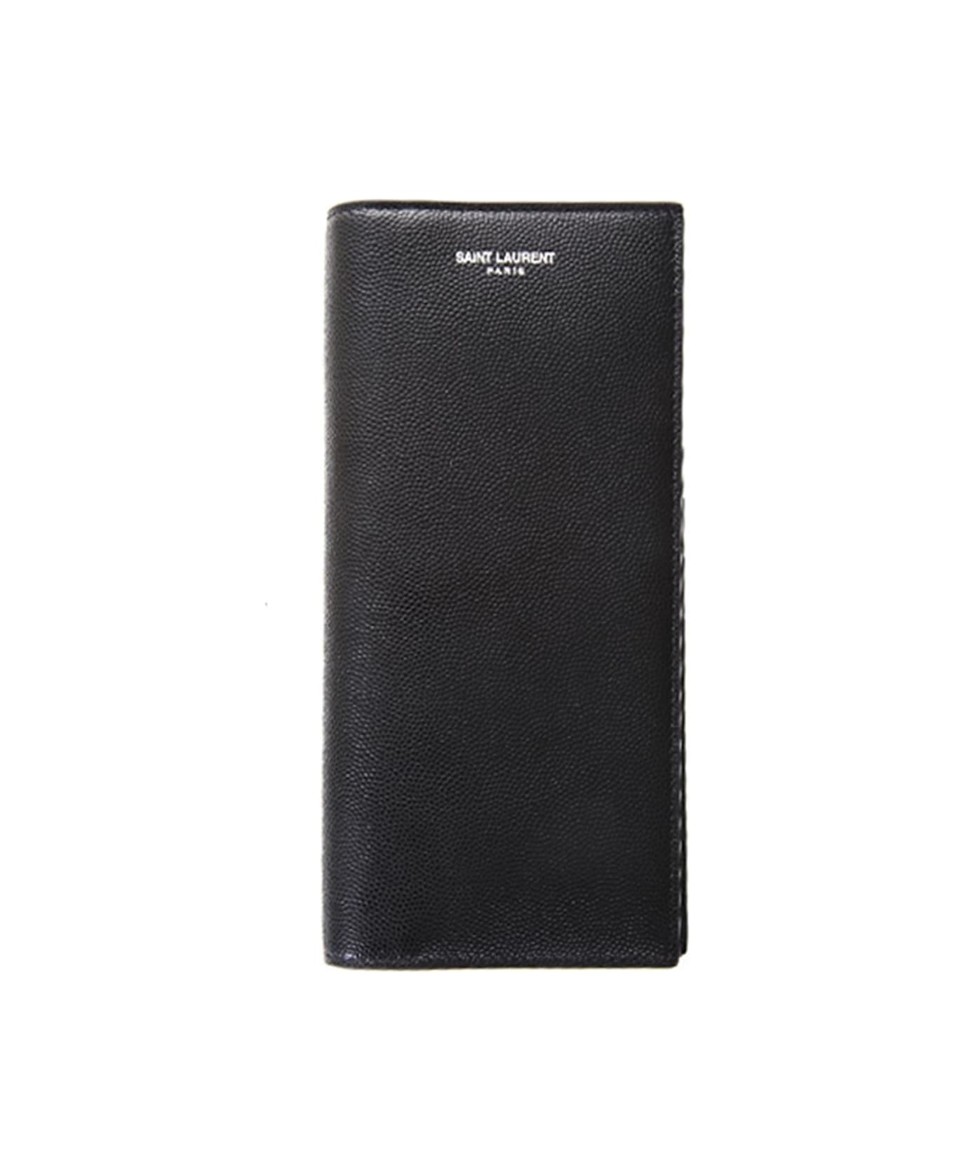 Saint Laurent Continentale Grand Walllet - Black