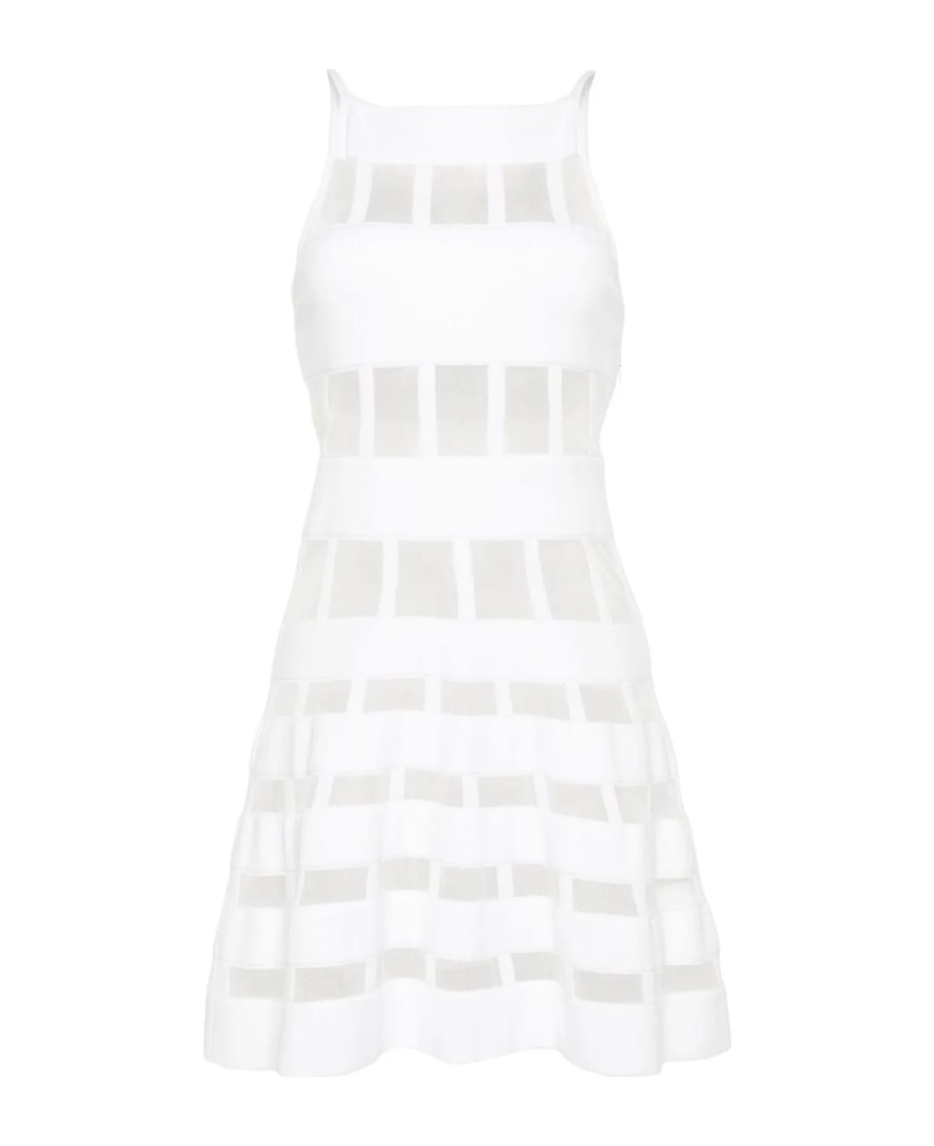 Genny White A-line Dress - White ワンピース＆ドレス