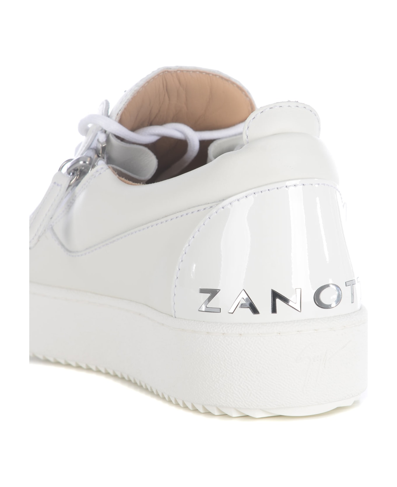 Giuseppe Zanotti Sneakers Giuseppe Zanotti "frenkie" In Leather - Bianco スニーカー