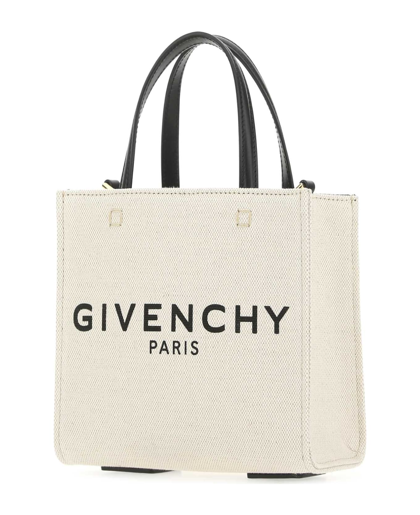 Givenchy Ivory Canvas Mini G-tote Handbag - 255