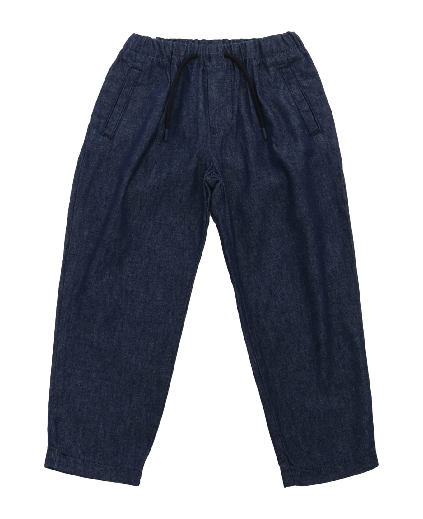 Emporio Armani Blue Baggy Jeans - BLUE