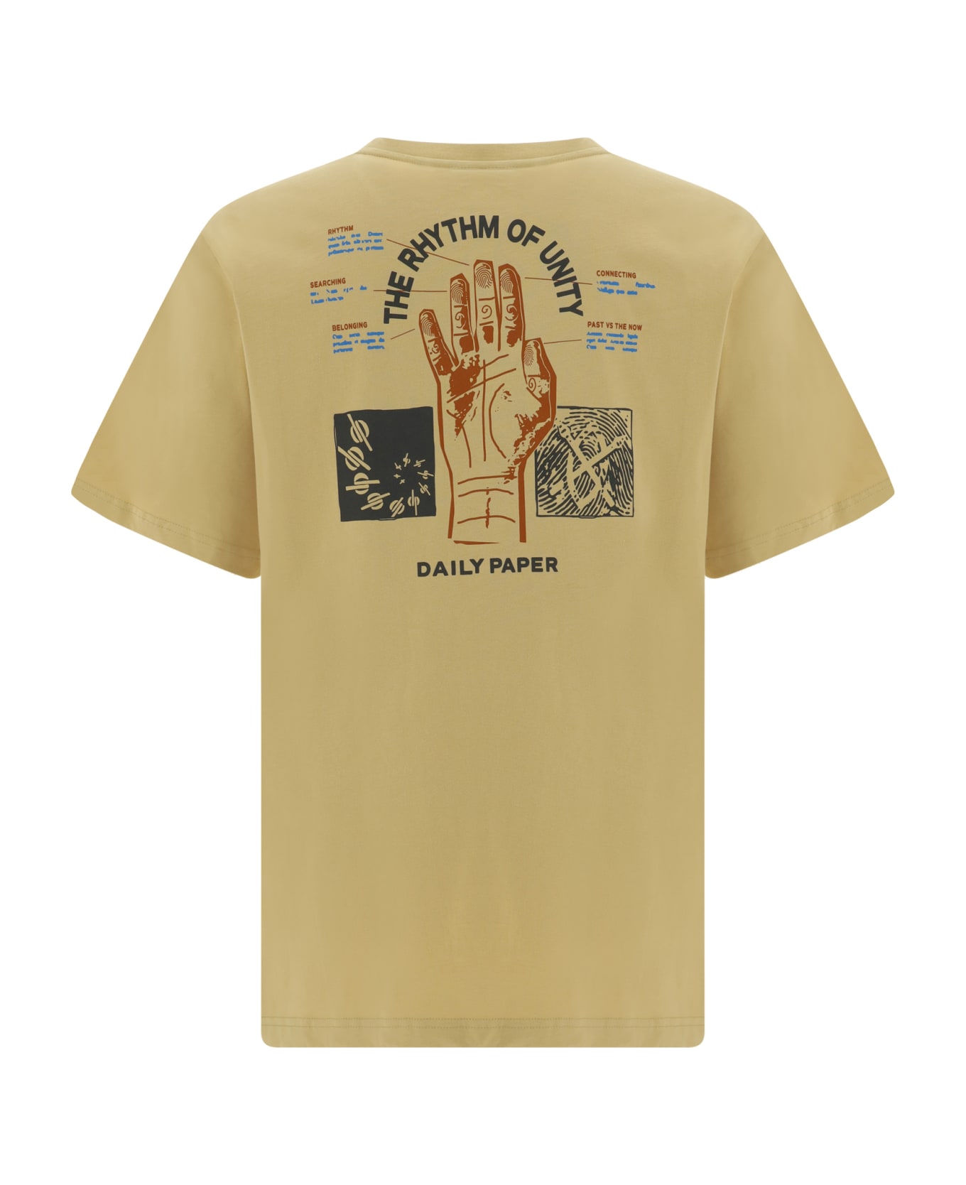 Daily Paper Identity T-shirt - Taos Beige