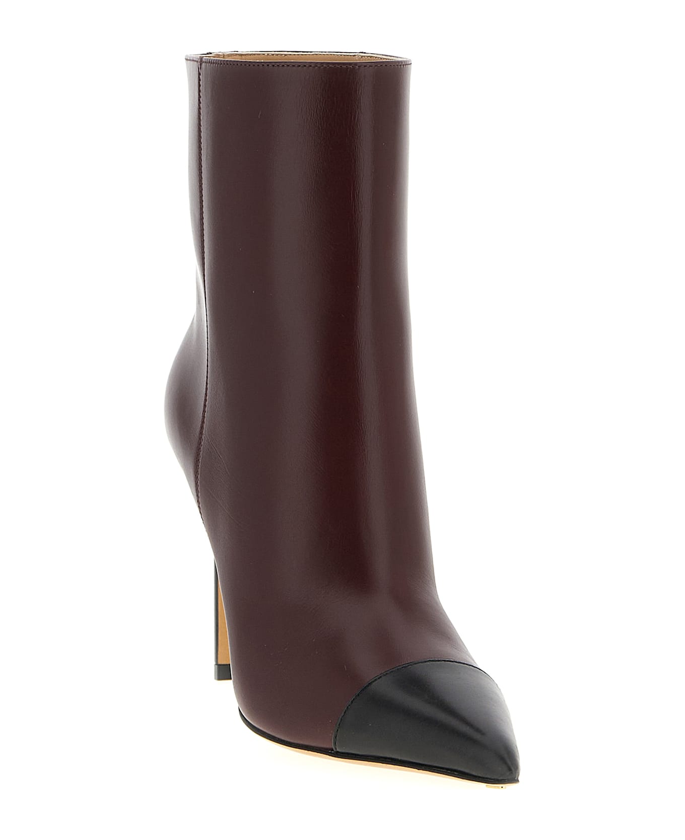 Francesco Russo 'r1b1020' Ankle Boots - Bordeaux