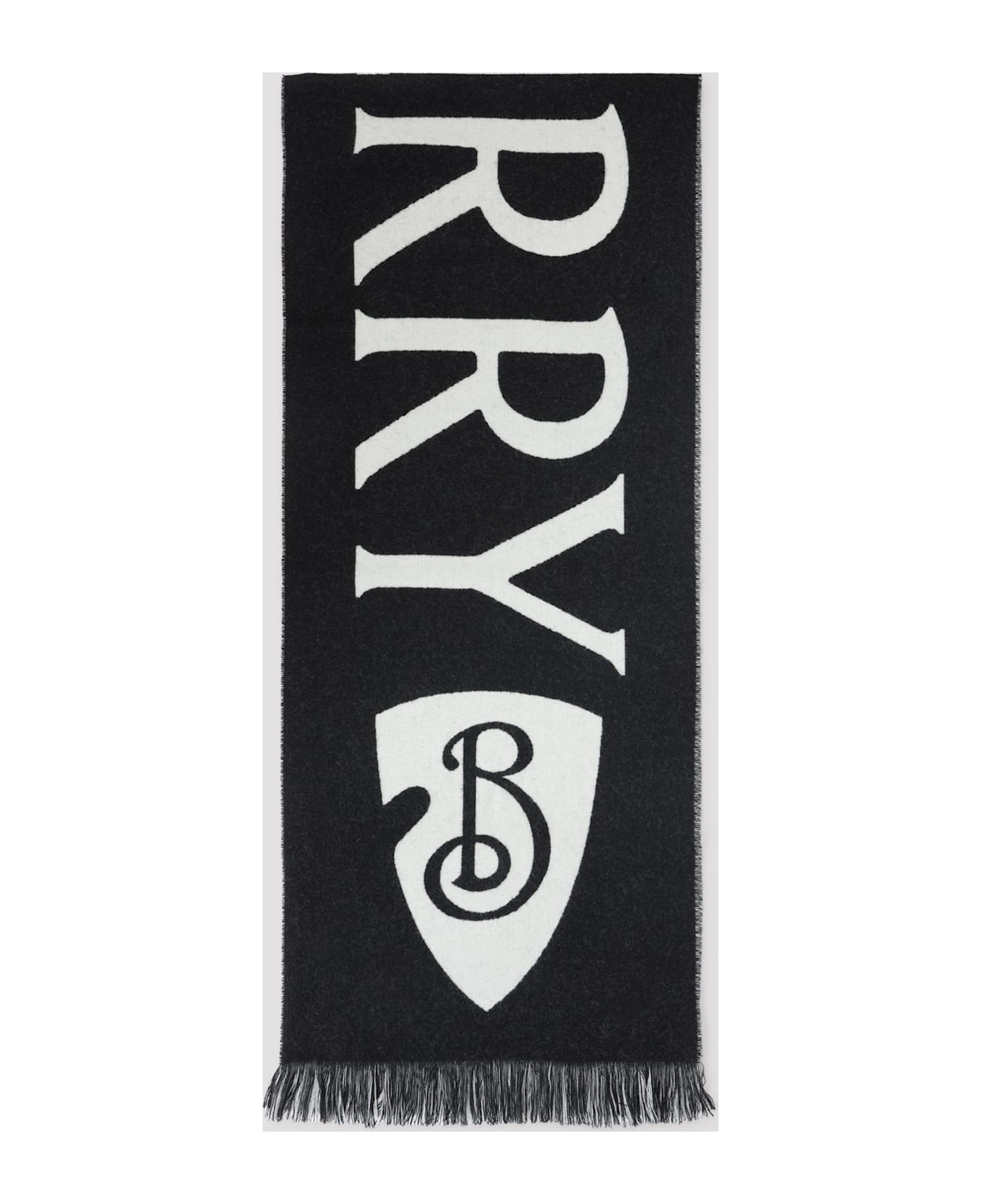 Burberry Logo Scarf - Black Calico
