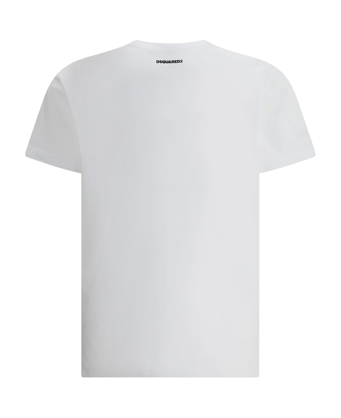 Dsquared2 T-shirt Whit Maxi Print