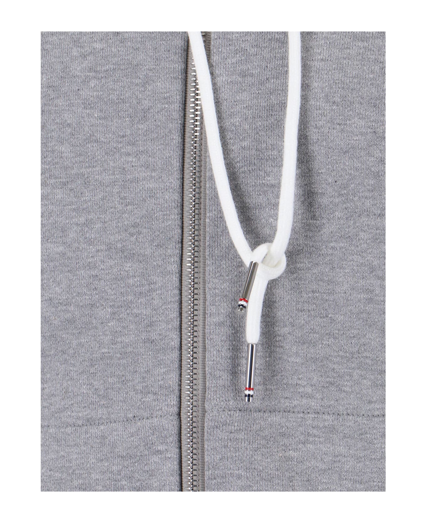 Thom Browne 
4-bar
 Zip Sweatshirt - LTGREY