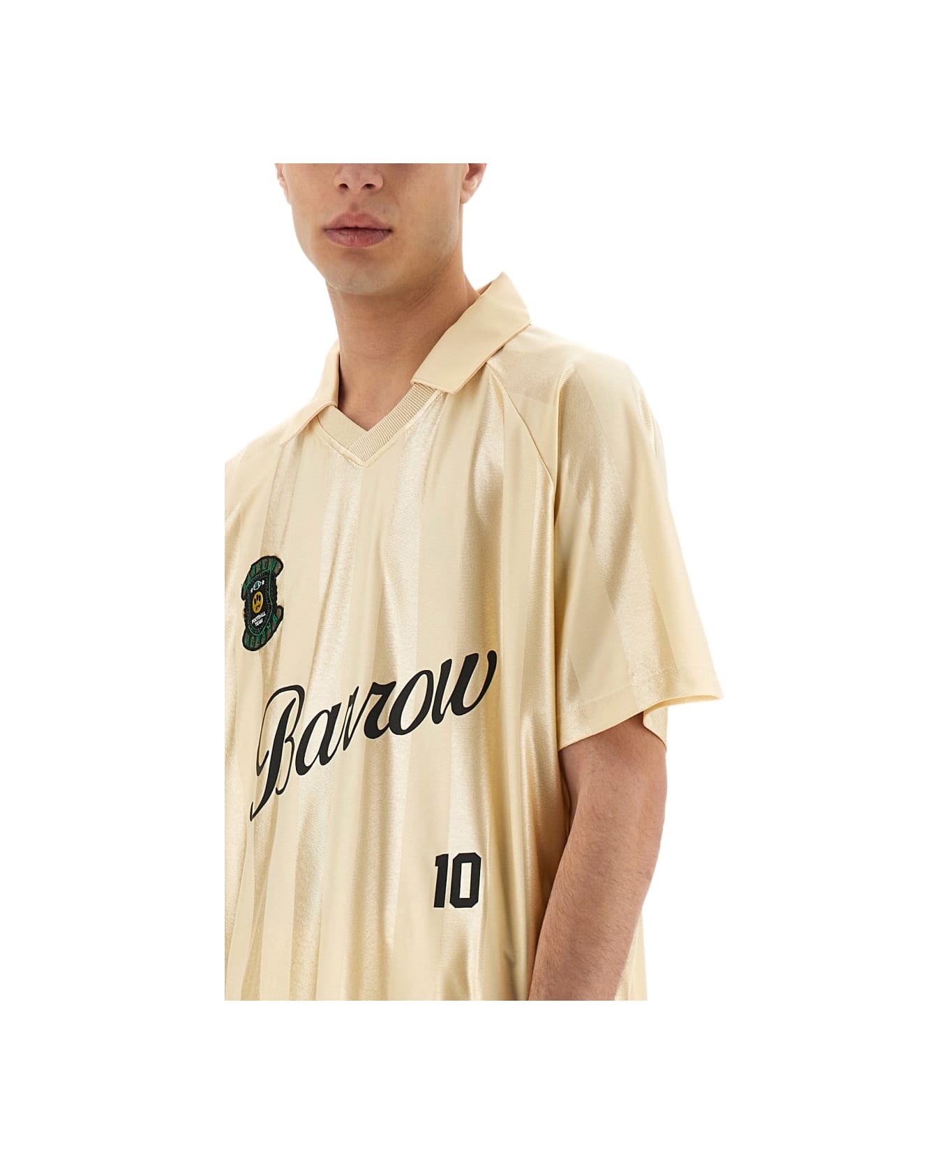 Barrow Triacetate T-shirt - BEIGE
