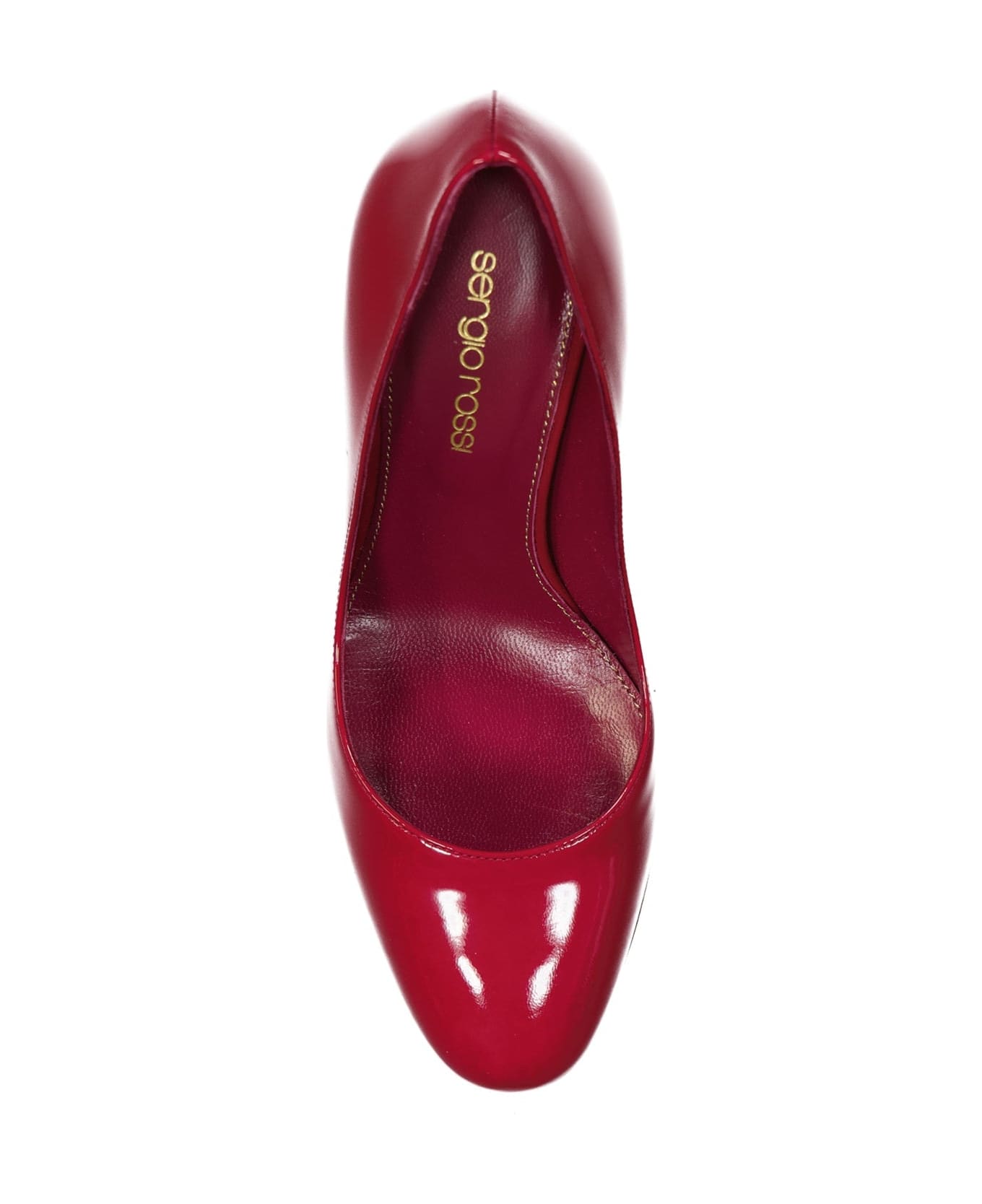 Sergio Rossi Leather Pumps - Red