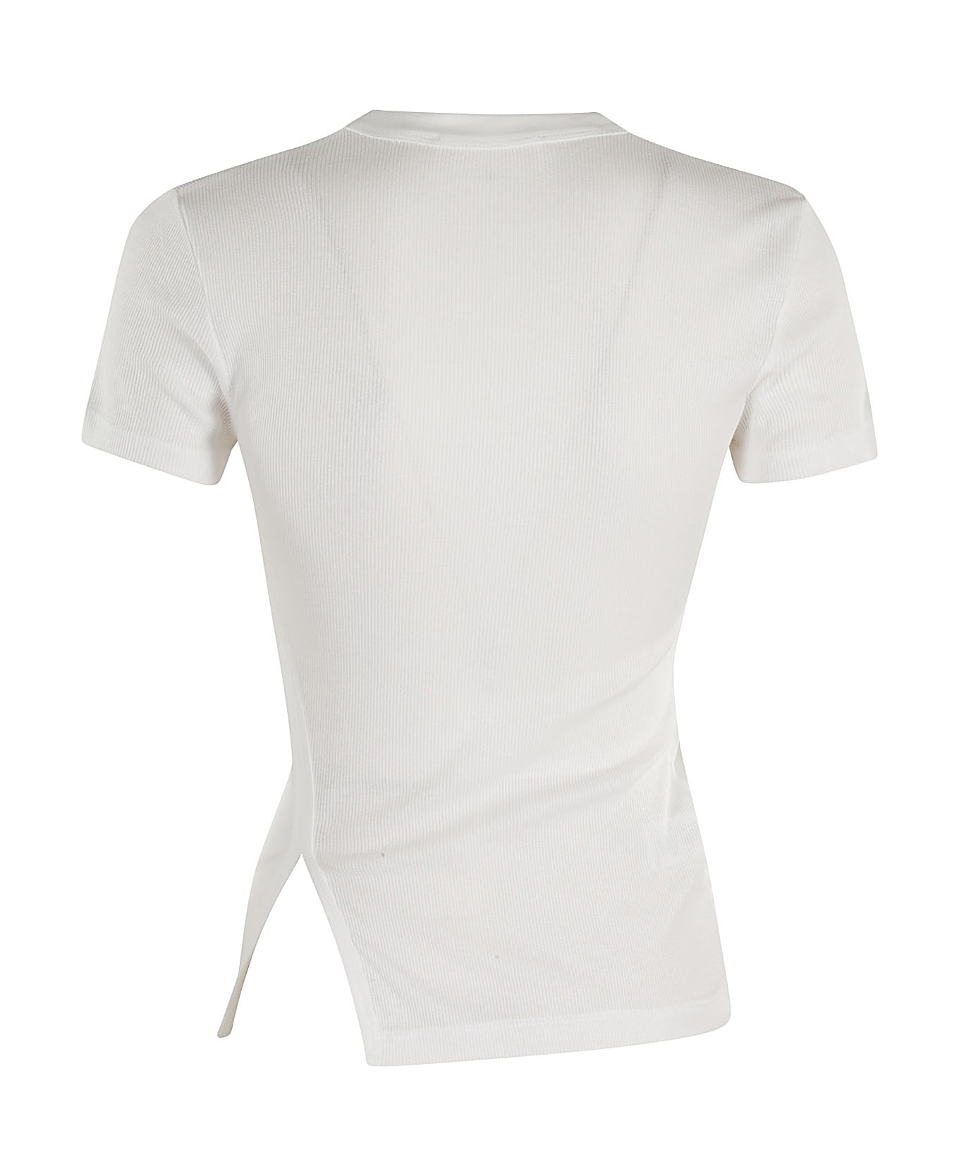 Helmut Lang Base Rib T Base - White Tシャツ