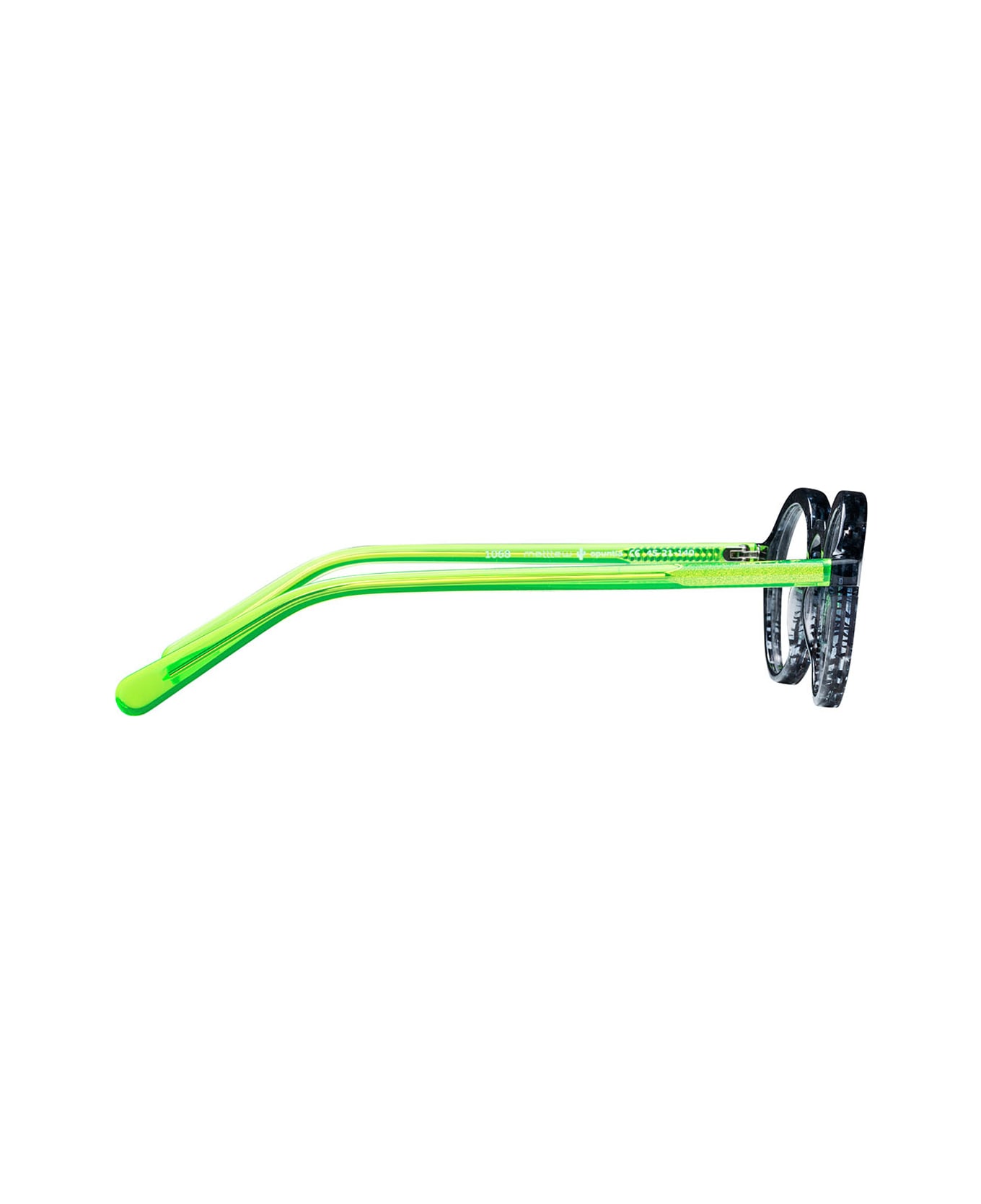 Matttew Opuntia 1068 Cristallo Nero Verde Glasses - Verde
