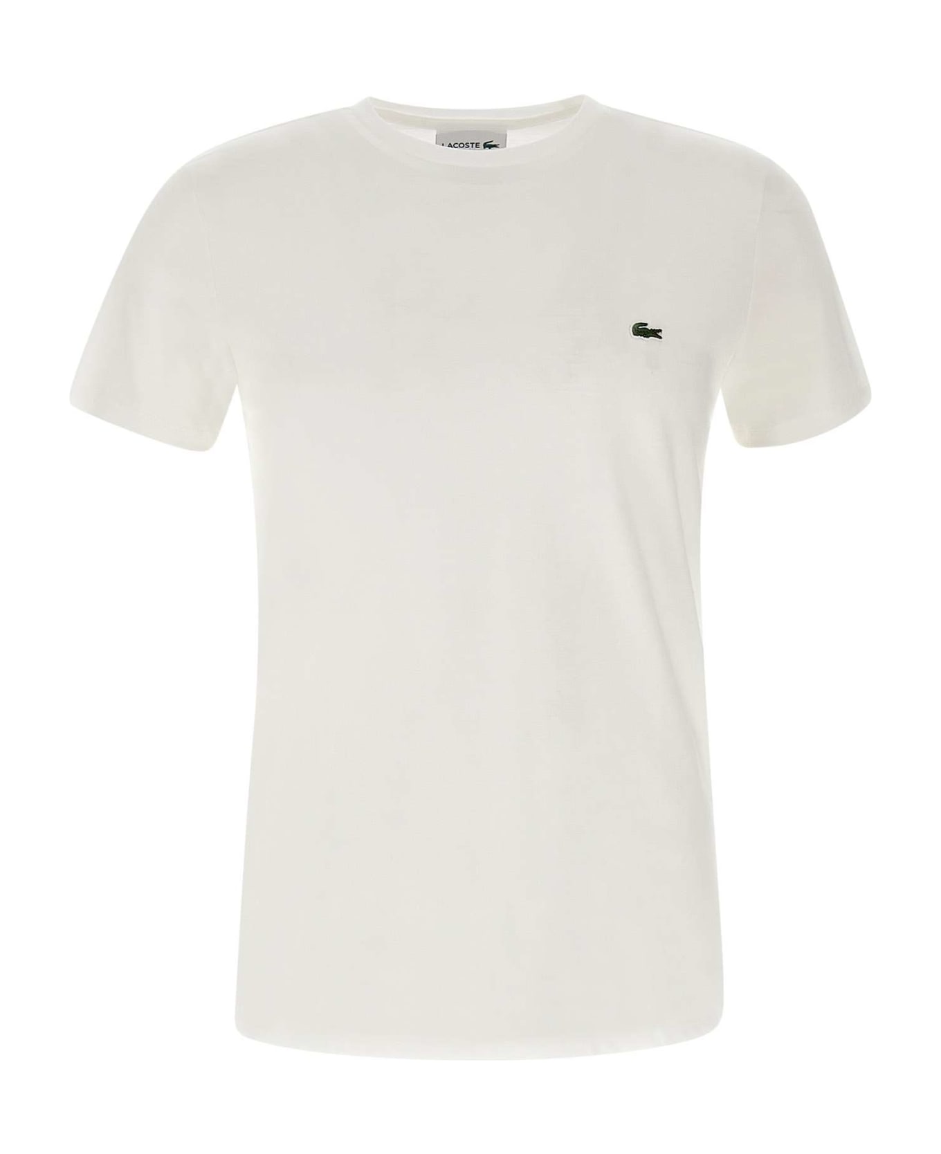 Lacoste Pima Cotton T-shirt - WHITE